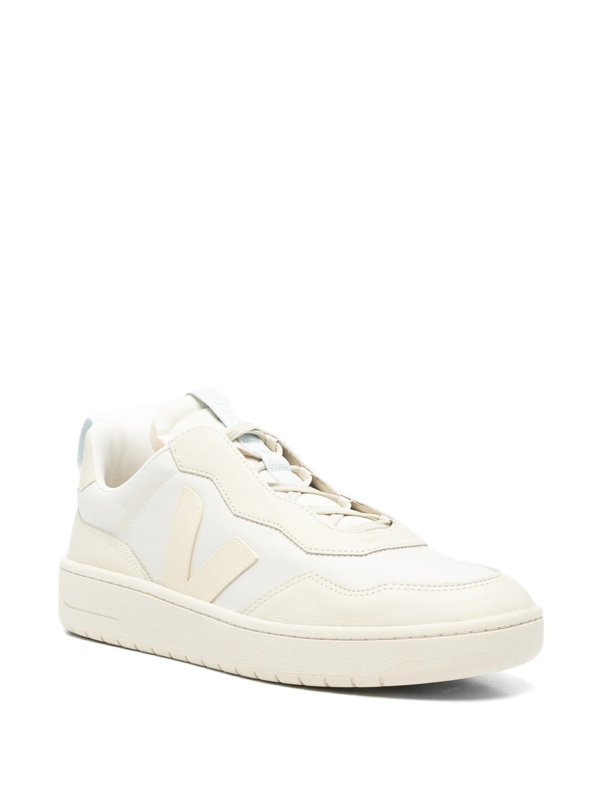 x CFCL V-90 leather sneakers