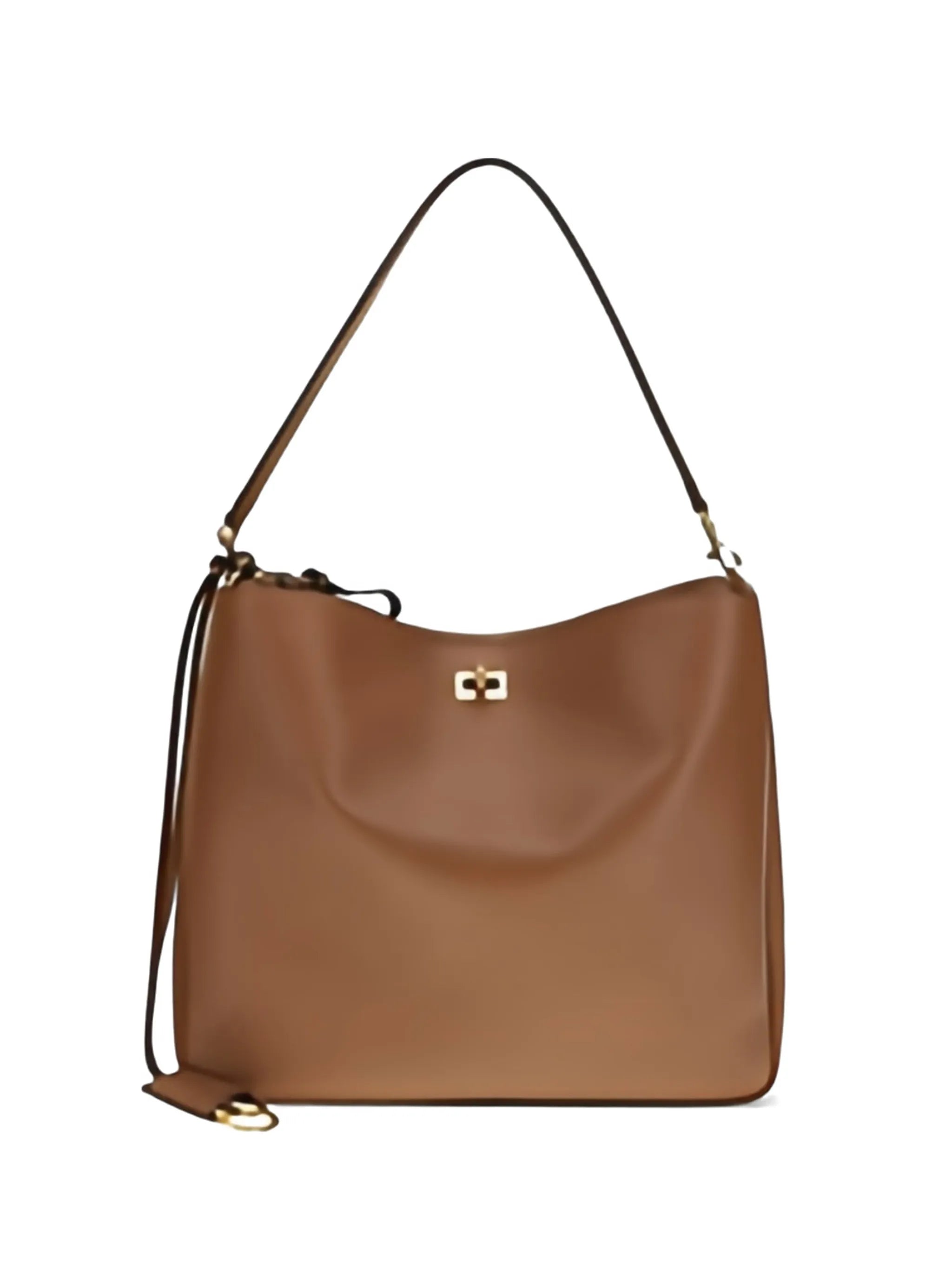 medium Rodeo turnlock leather shoulder bag