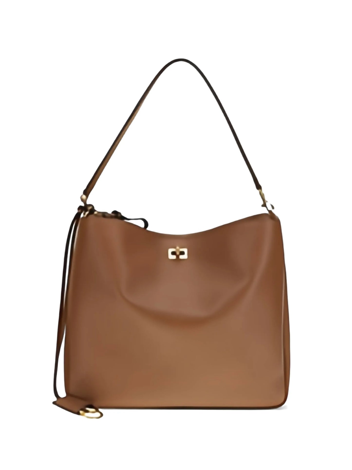 medium Rodeo turnlock leather shoulder bag