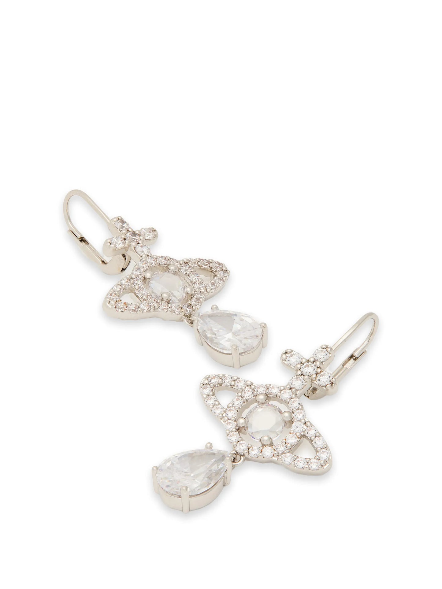 embellished hoop earrings