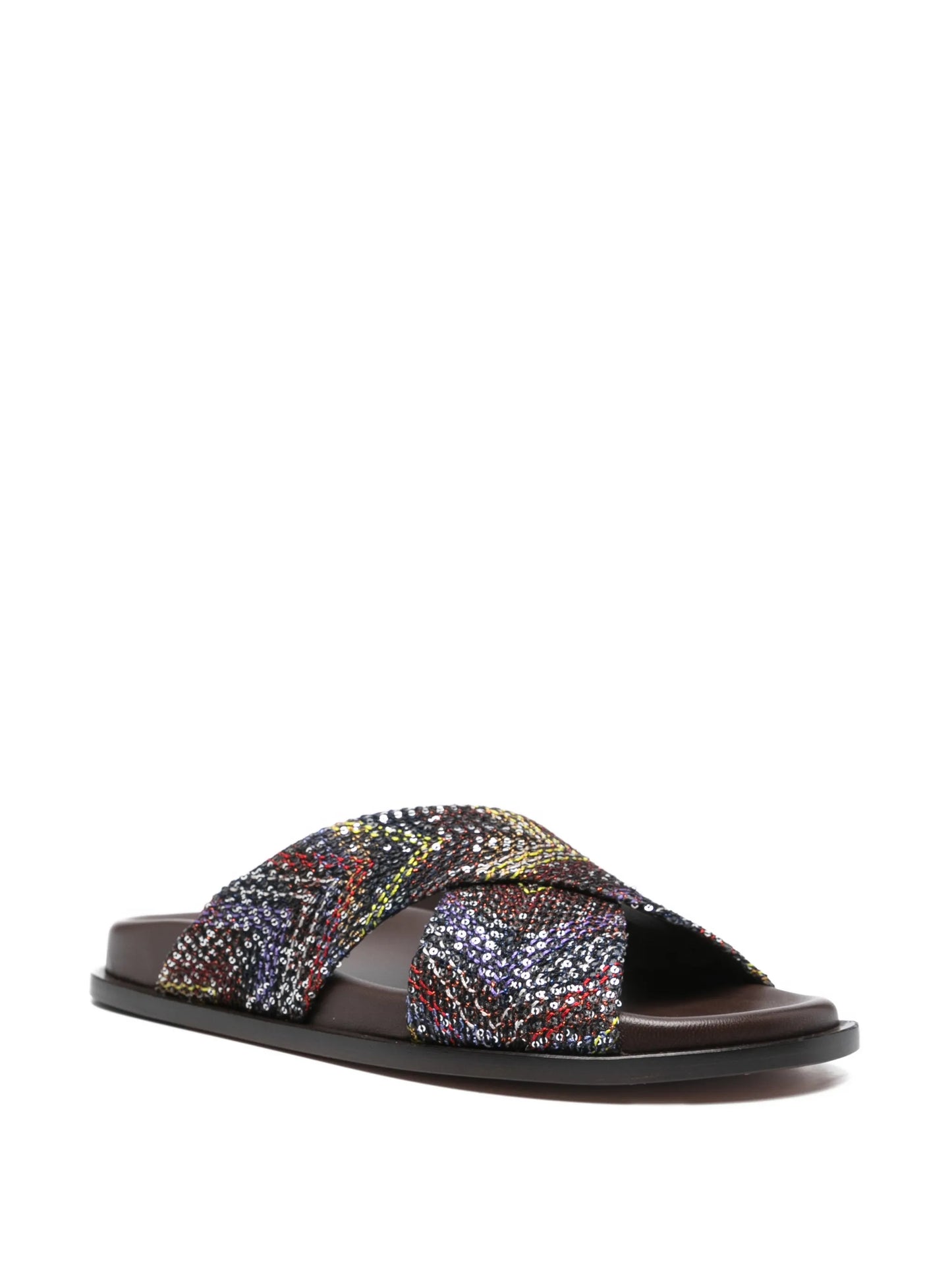 criss-cross-strap sandals