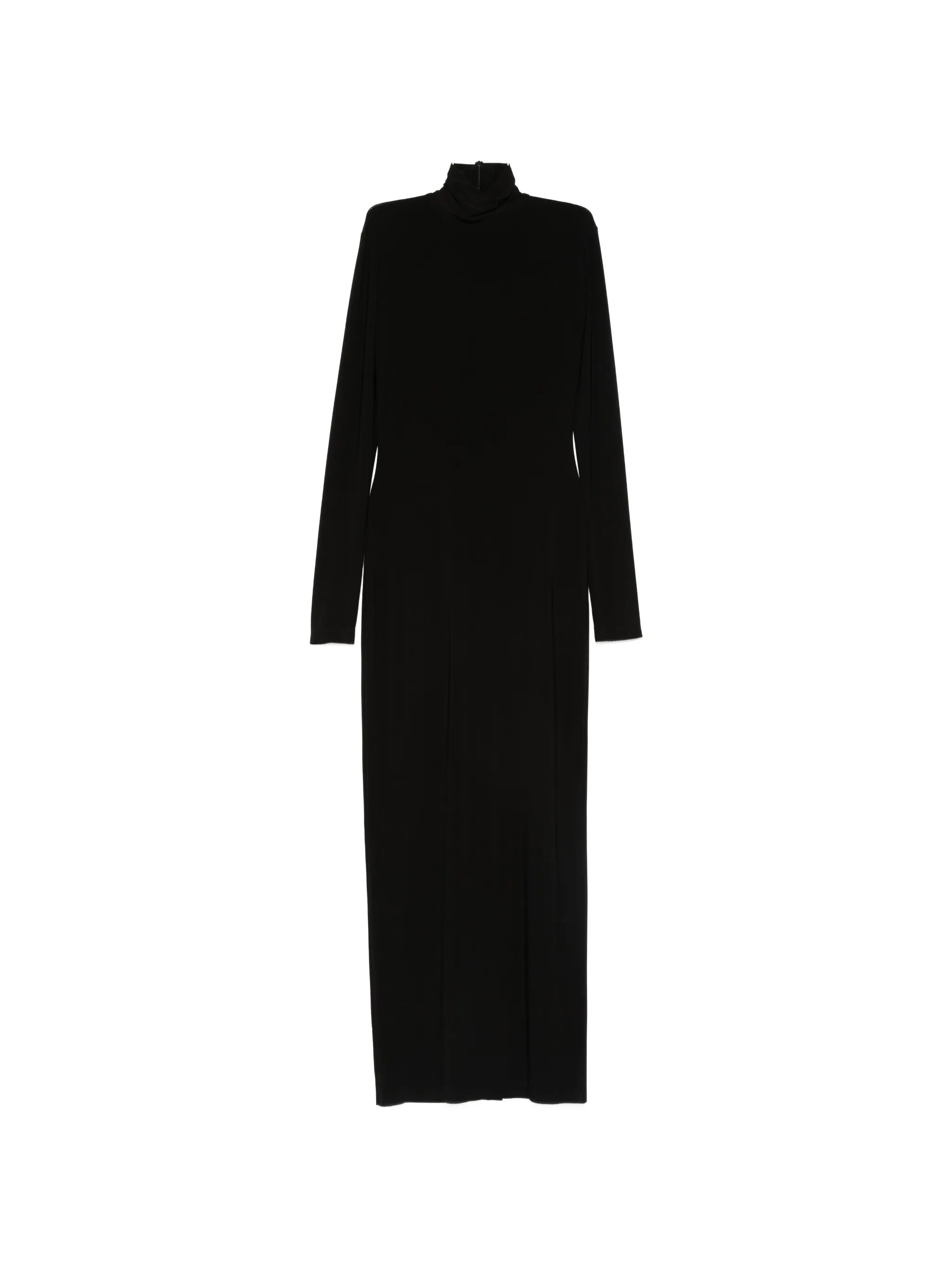long-sleeve maxi dress