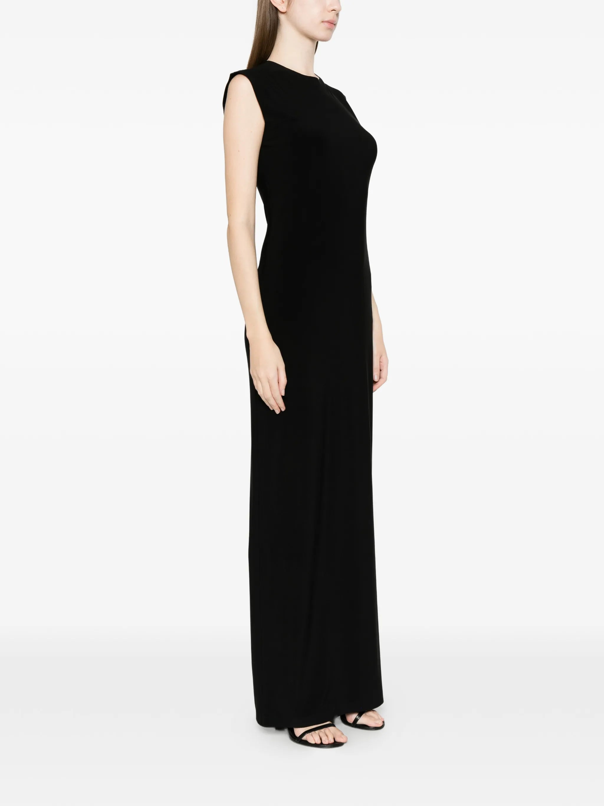 sleeveless maxi dress