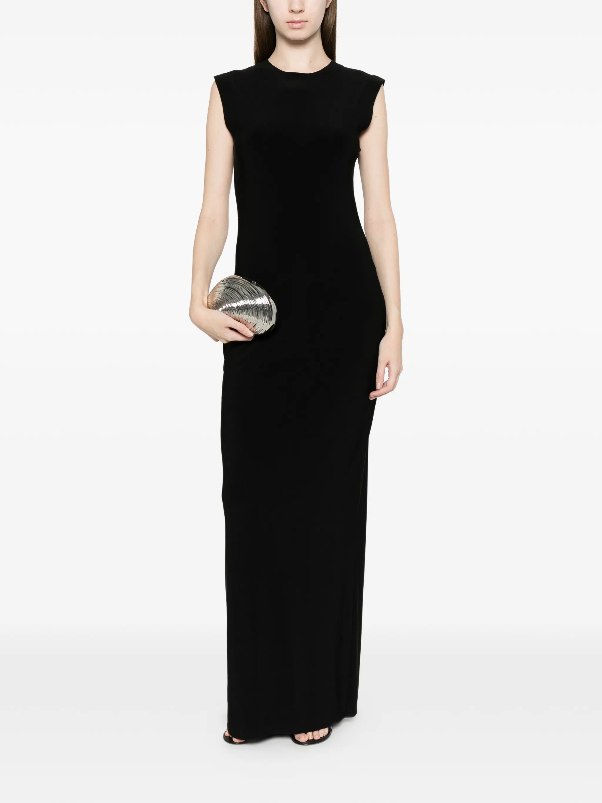 sleeveless maxi dress