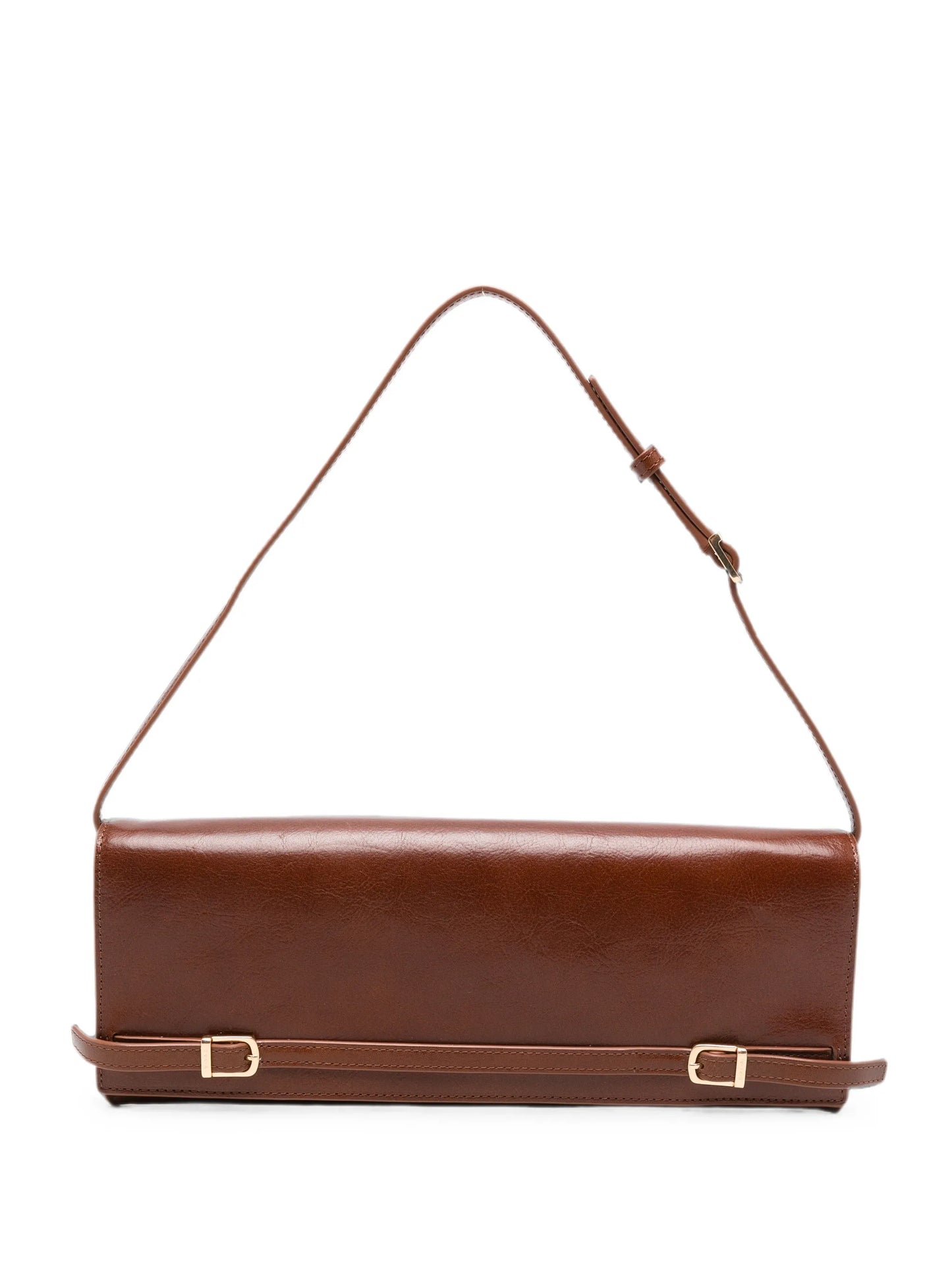 River leather shoulder bag