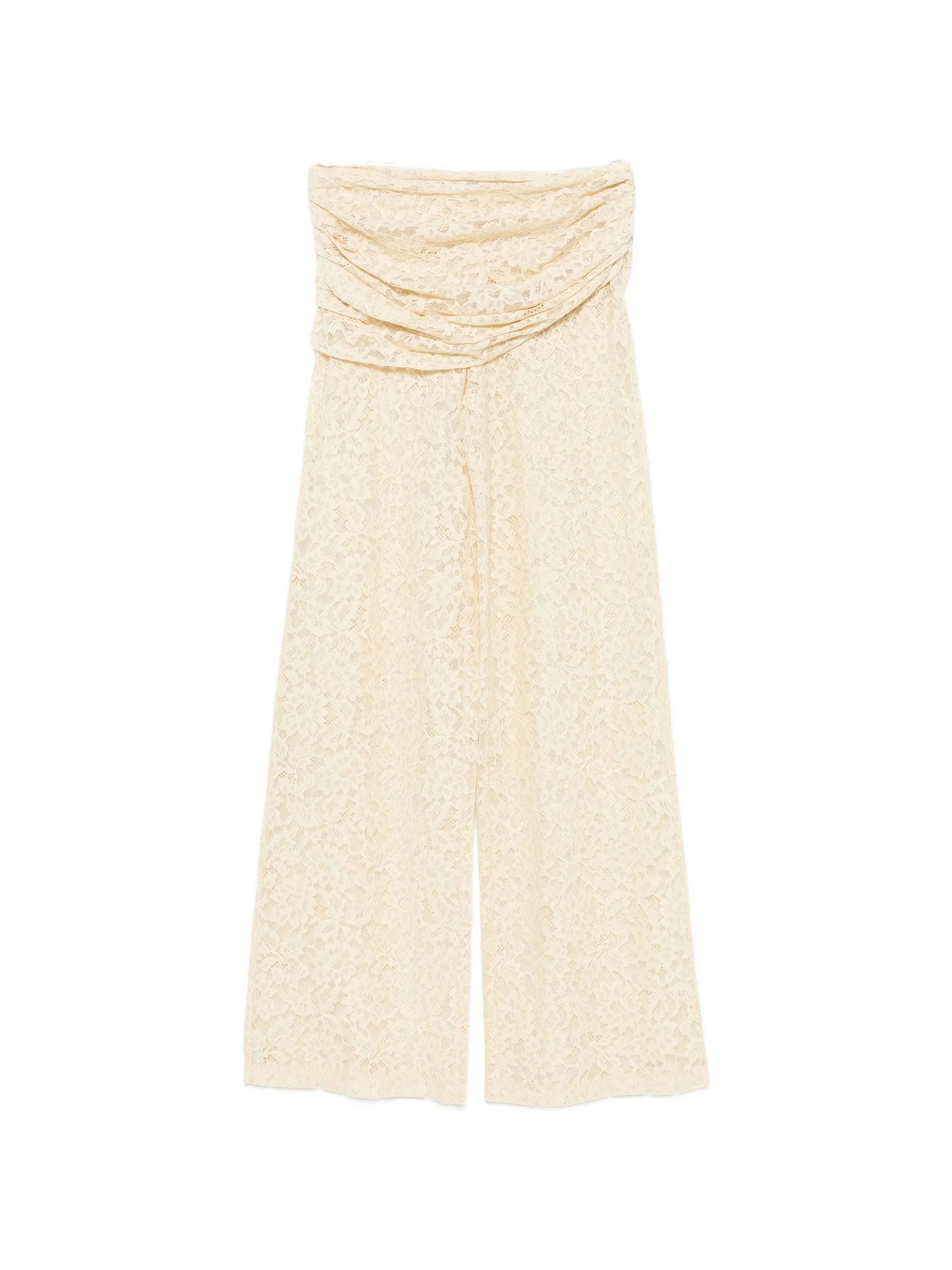 Rocio floral-lace trousers