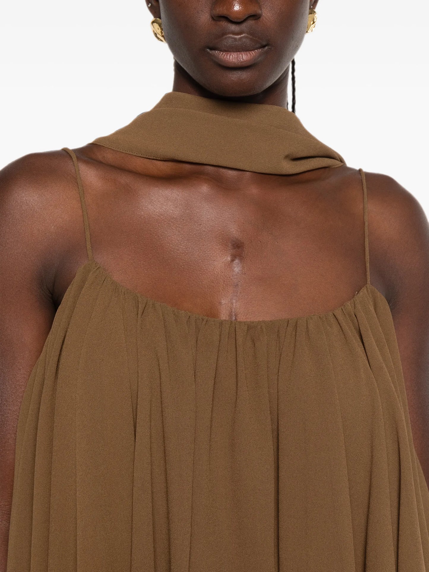 Agapito draped top