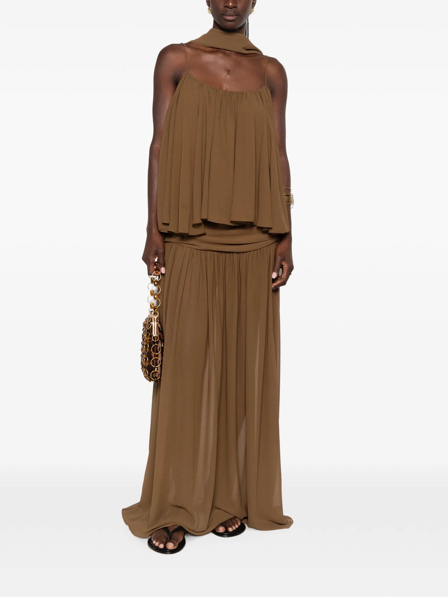 Agapito draped top