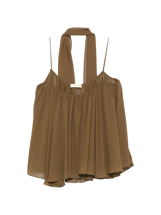 Agapito draped top
