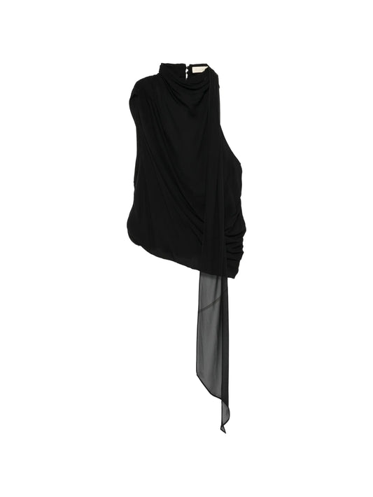 Menorca draped top