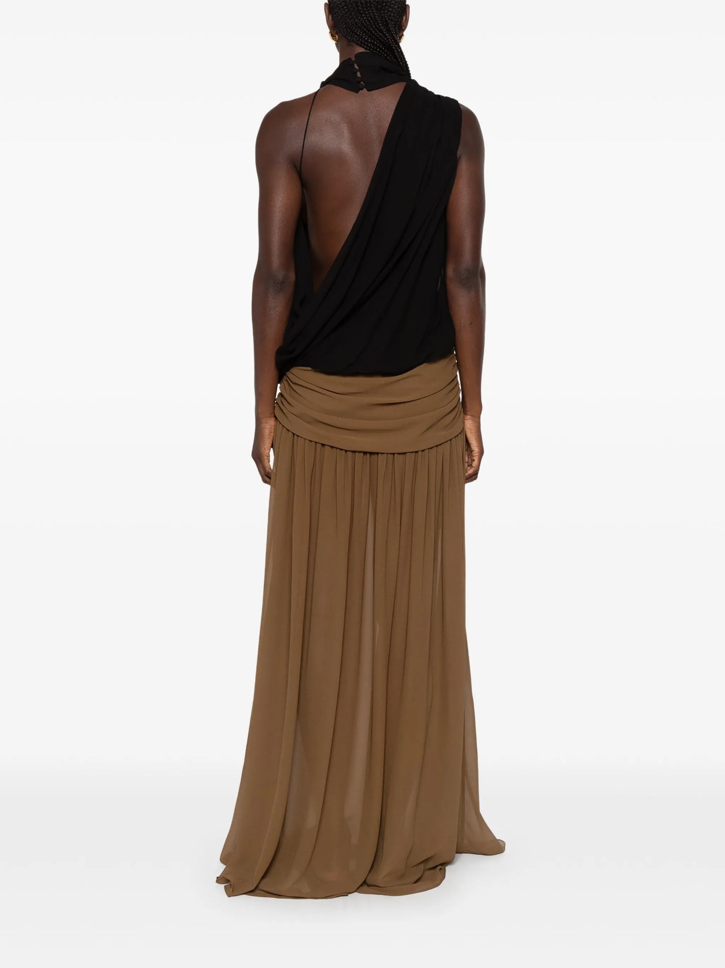 Menorca draped top