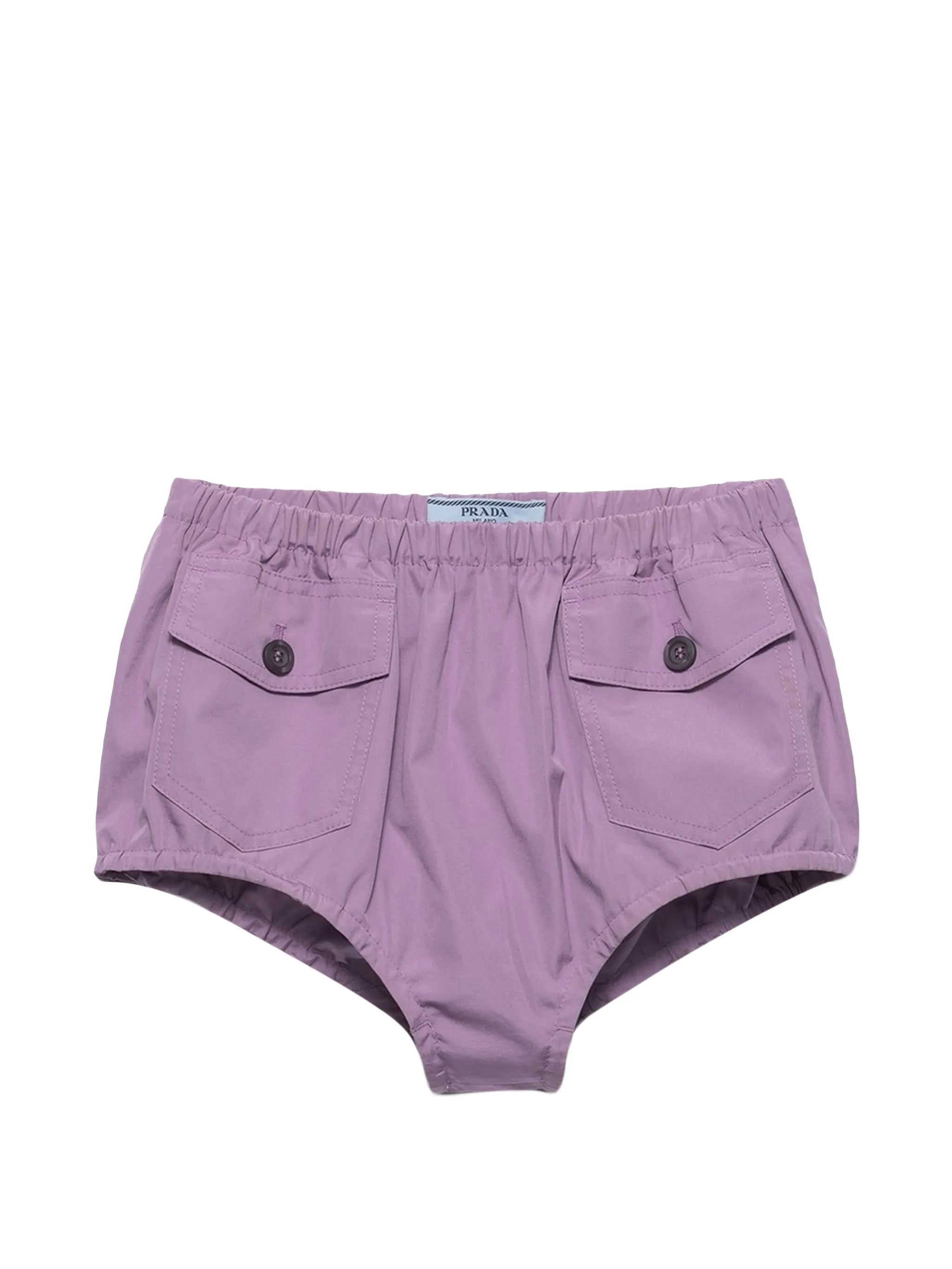 poplin shorts