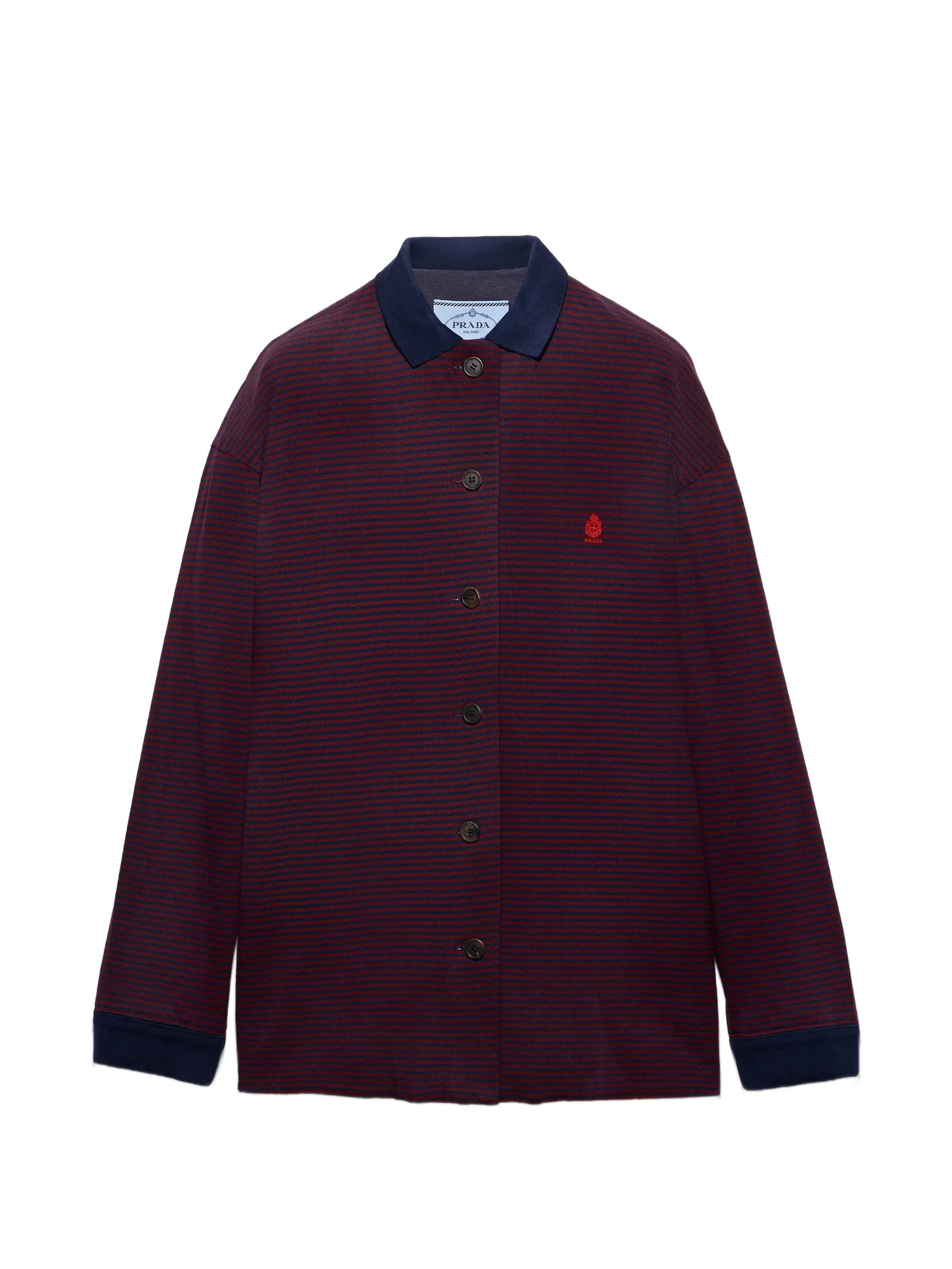 piqué blouson jacket