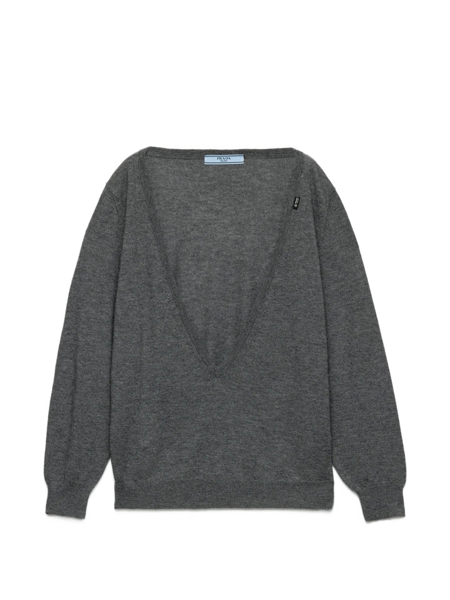 cashmere V-neck sweater