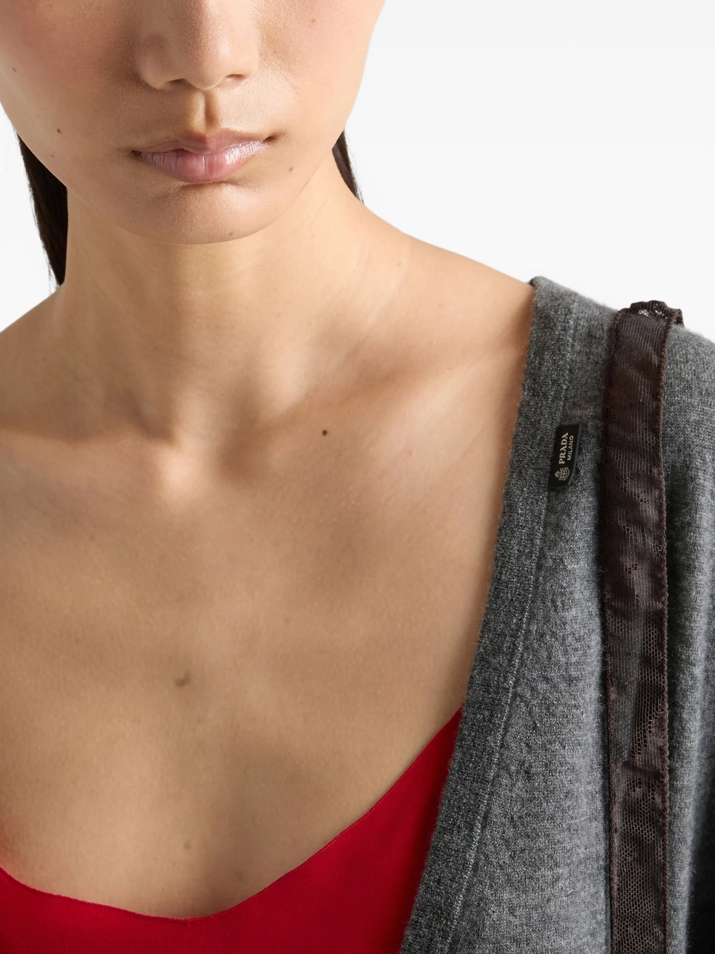 cashmere V-neck sweater