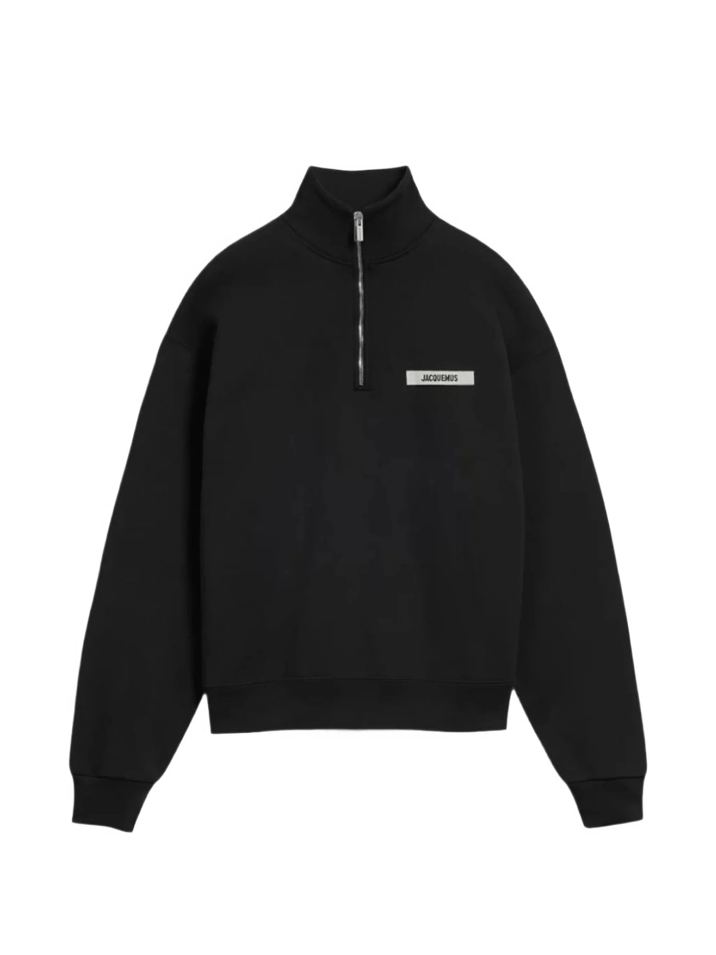 Gros-Grain half-zip sweater