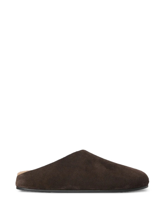 Hudson leather mules