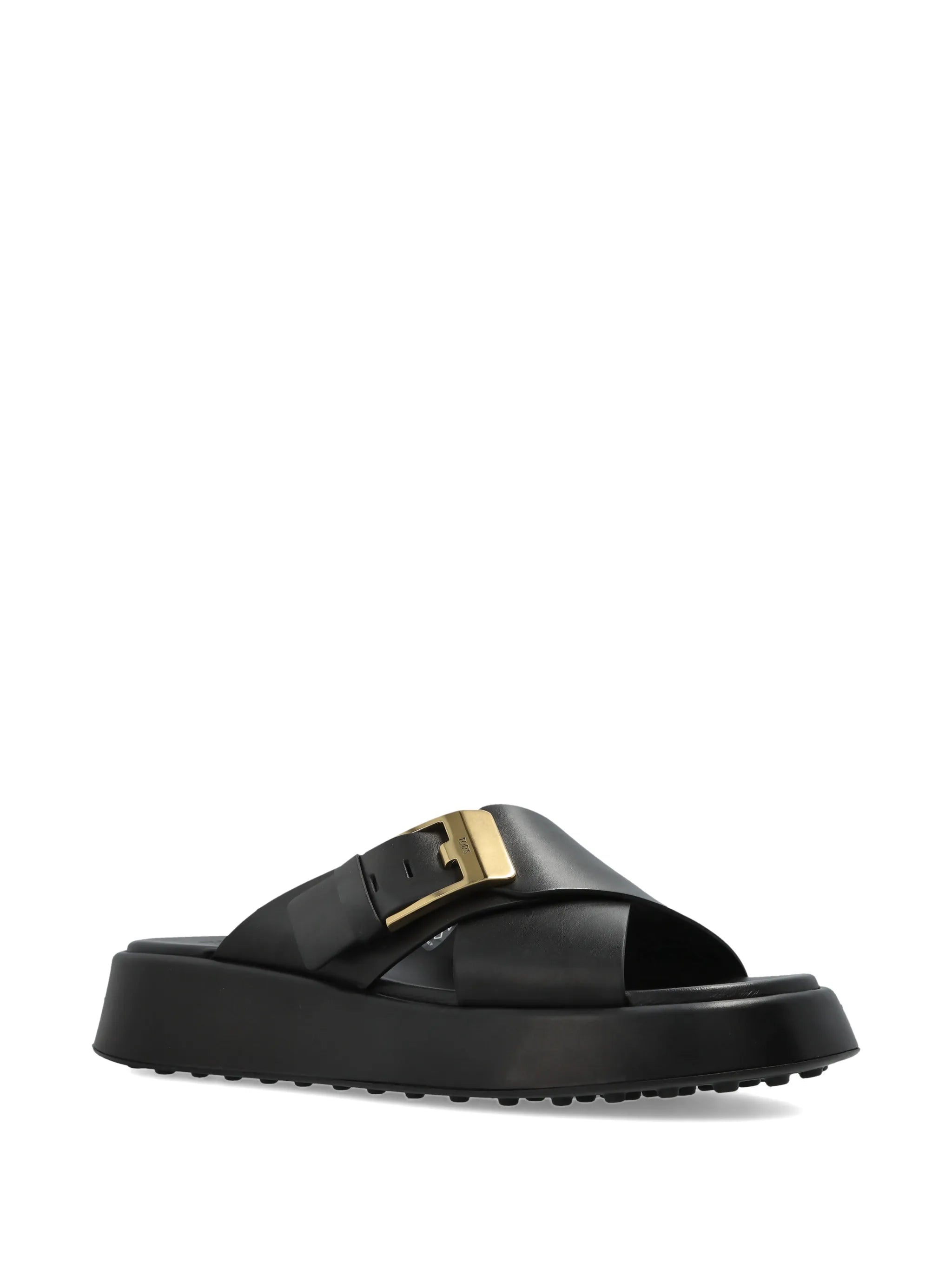 criss-cross mules
