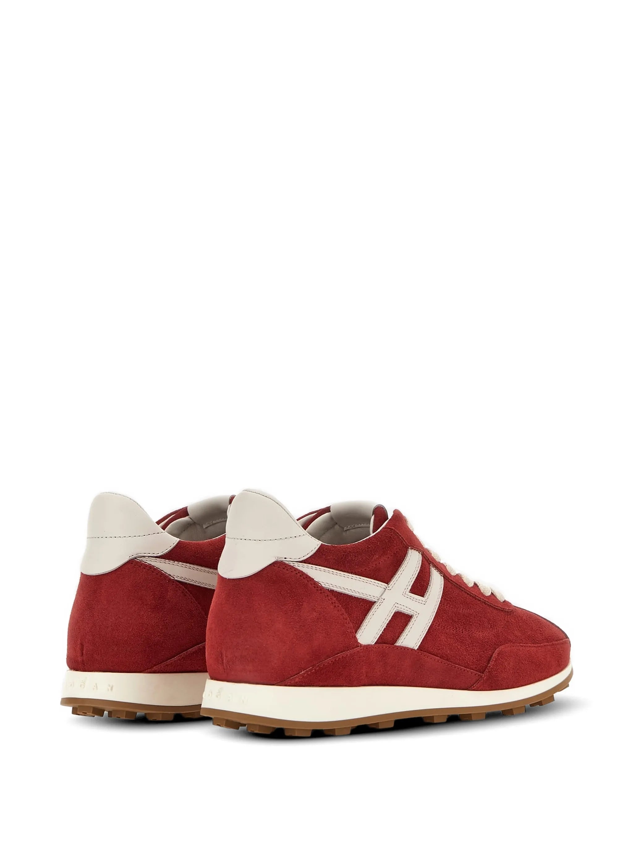Athletic logo sneakers