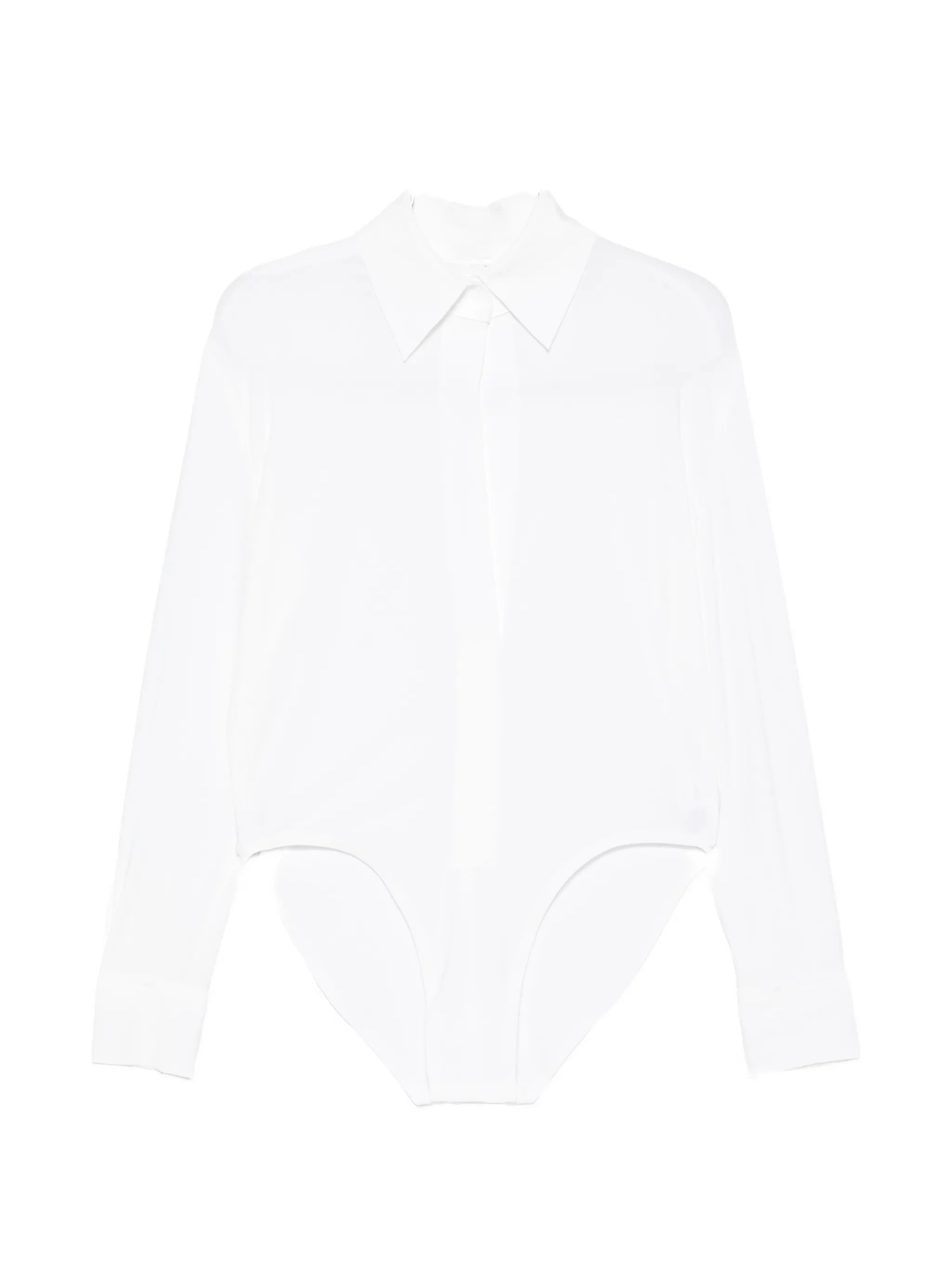 shirt-collar jumpsuit