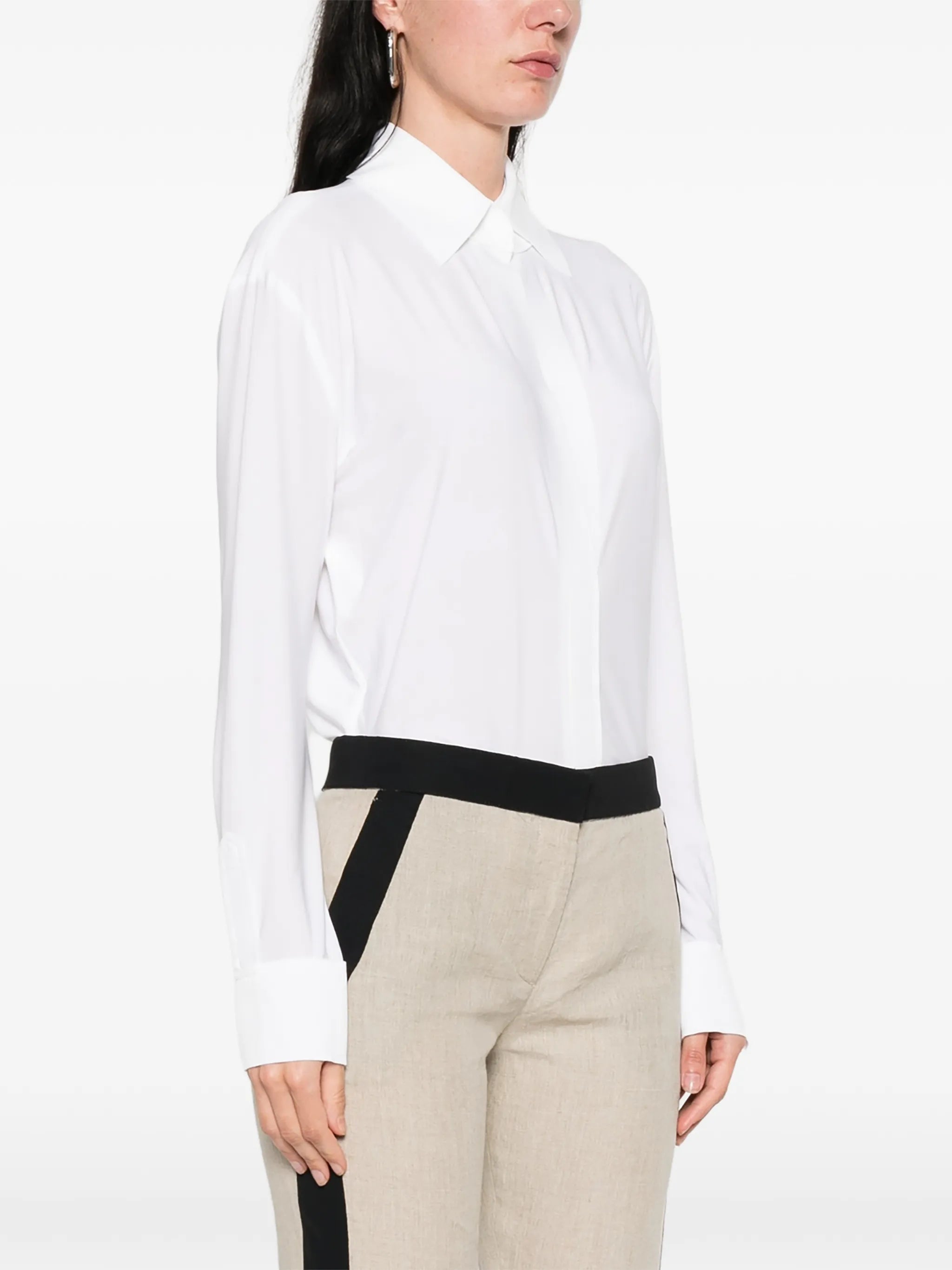 shirt-collar bodysuit