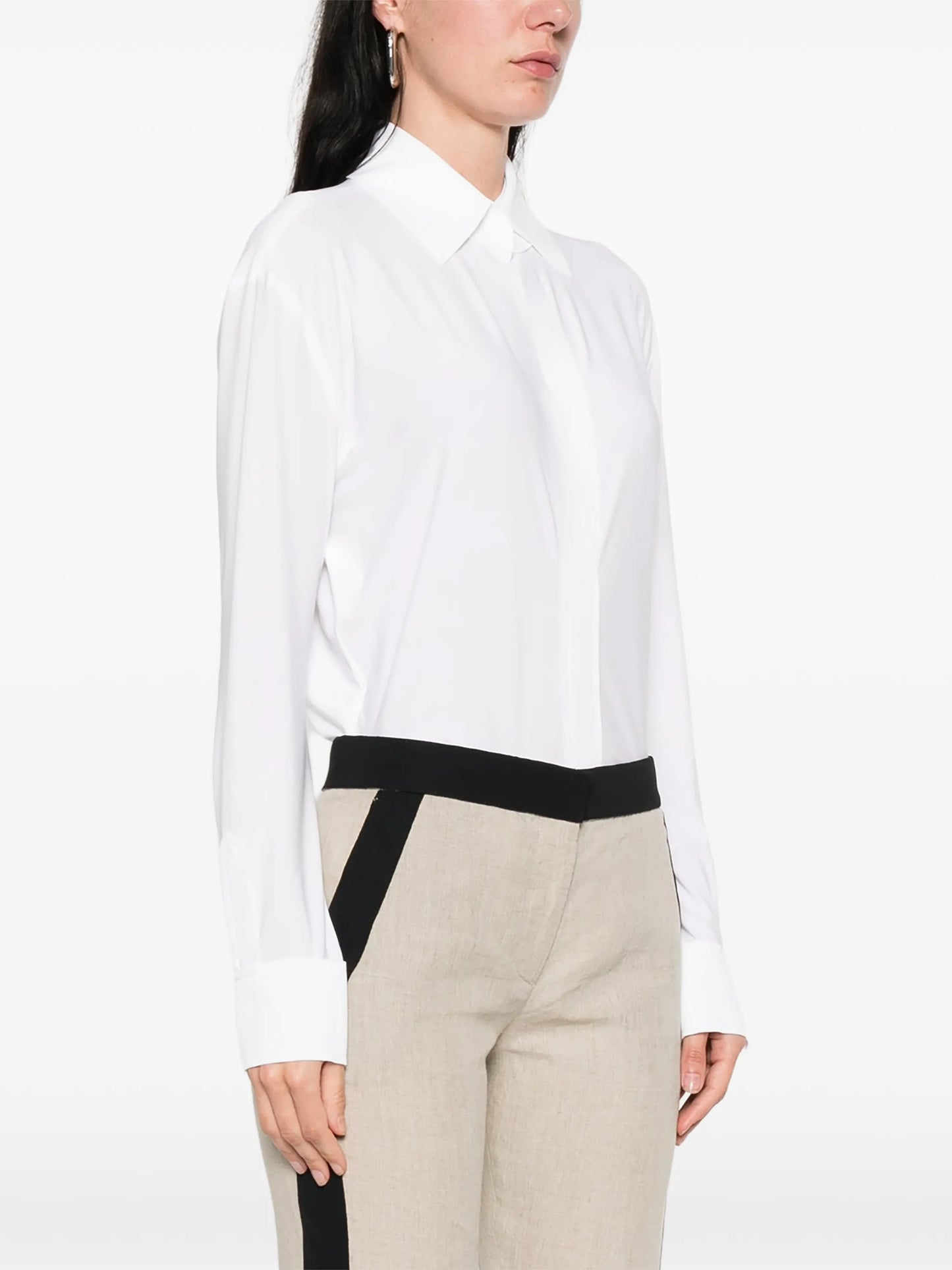 shirt-collar bodysuit