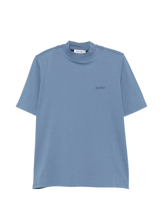 The Attico SS T-shirt Avio blue
