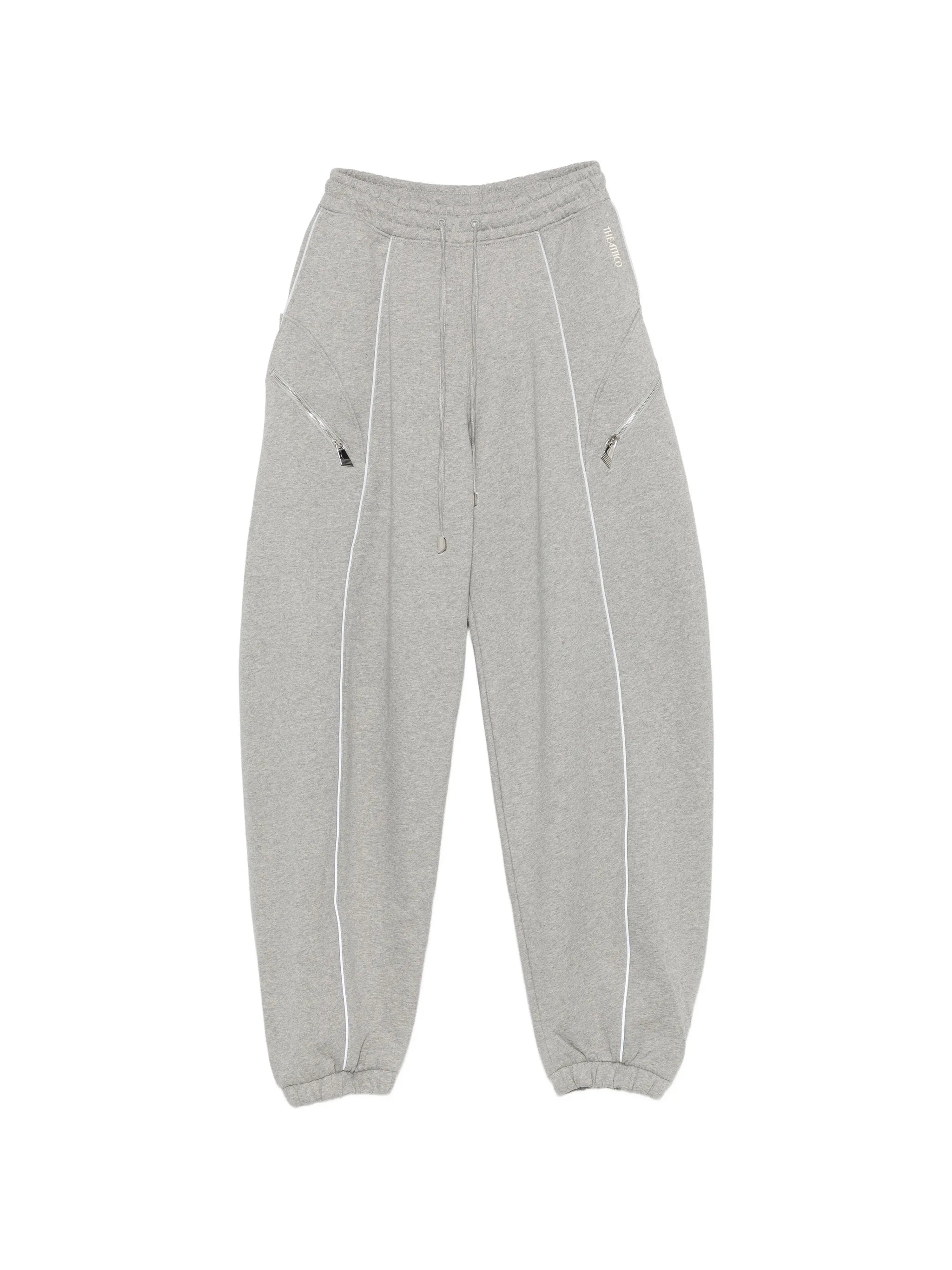 drawstring-fastening track pants