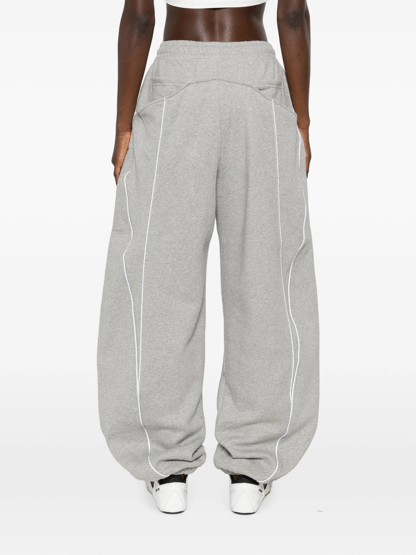 drawstring-fastening track pants