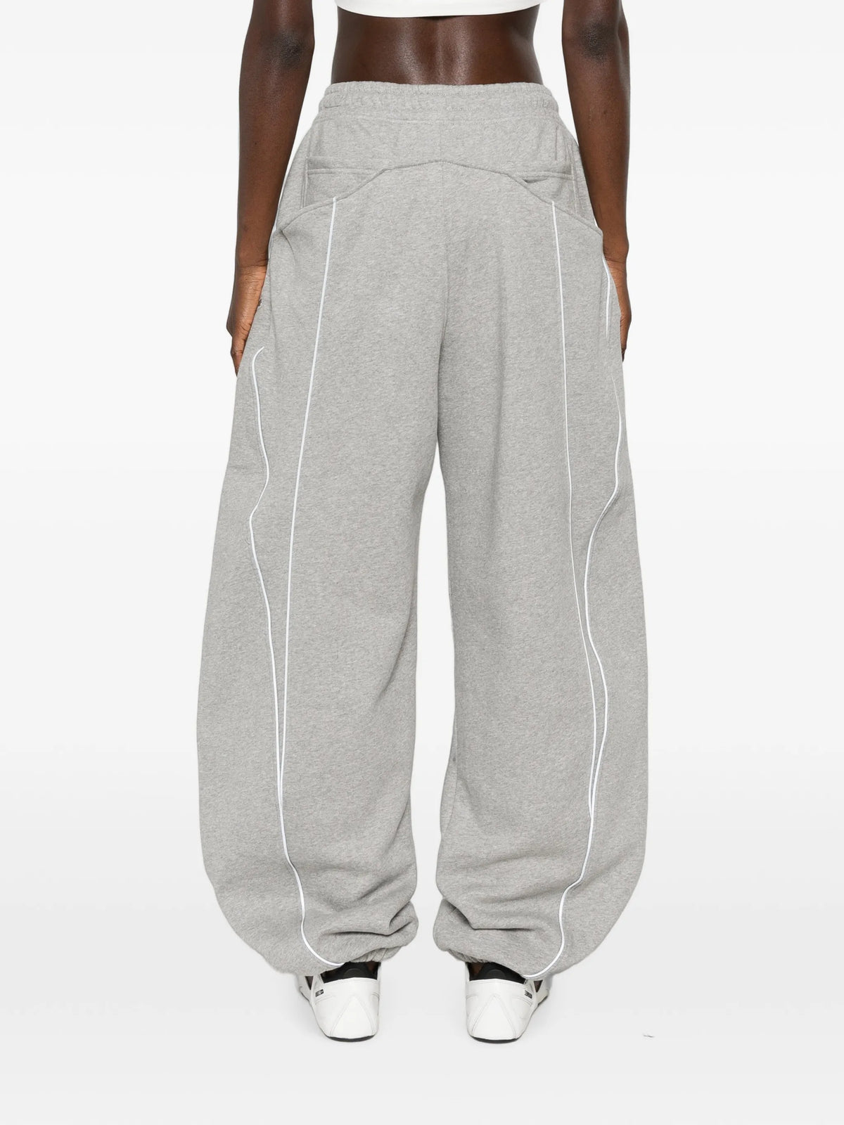 drawstring-fastening track pants