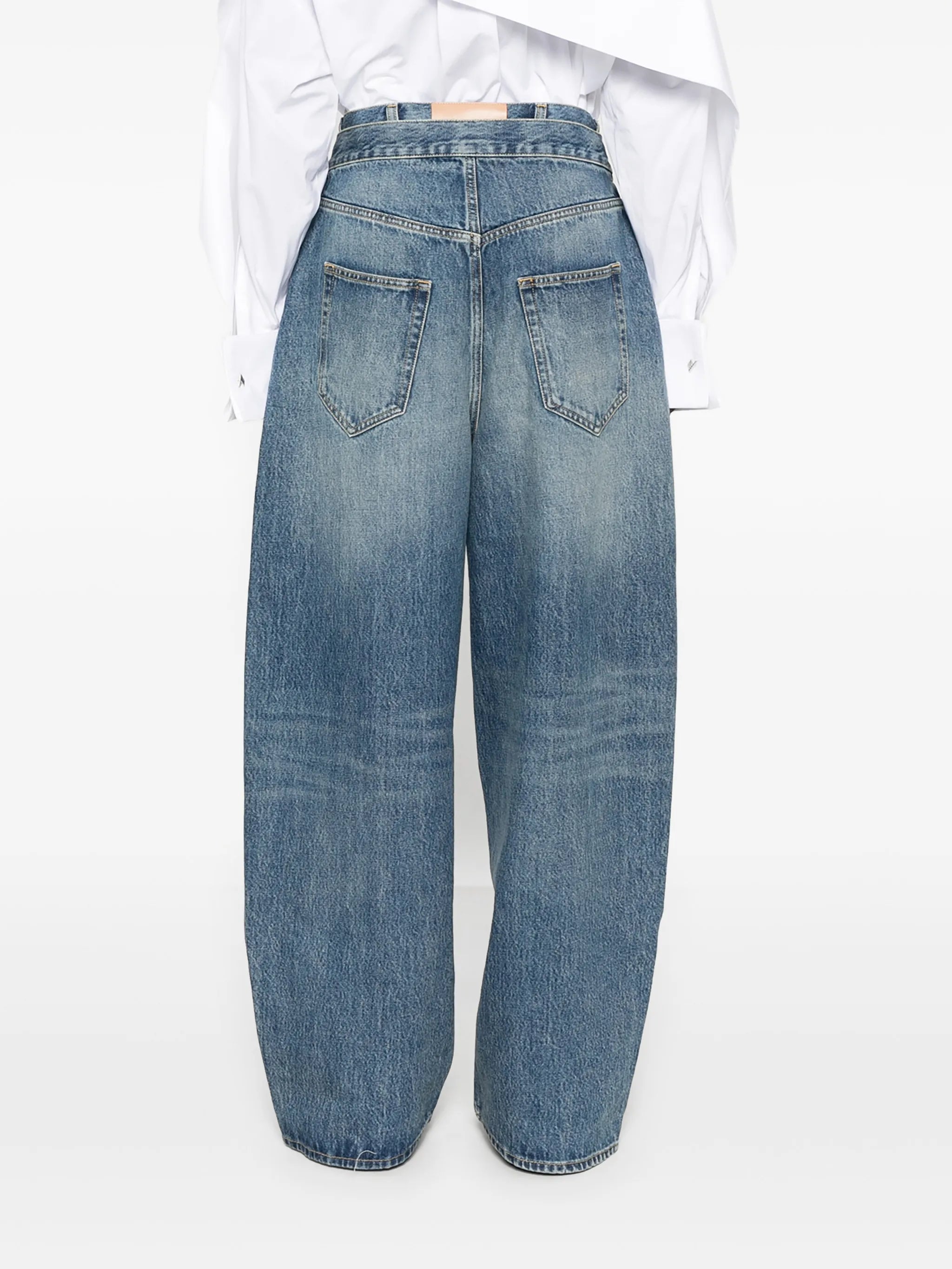 sky blue jeans