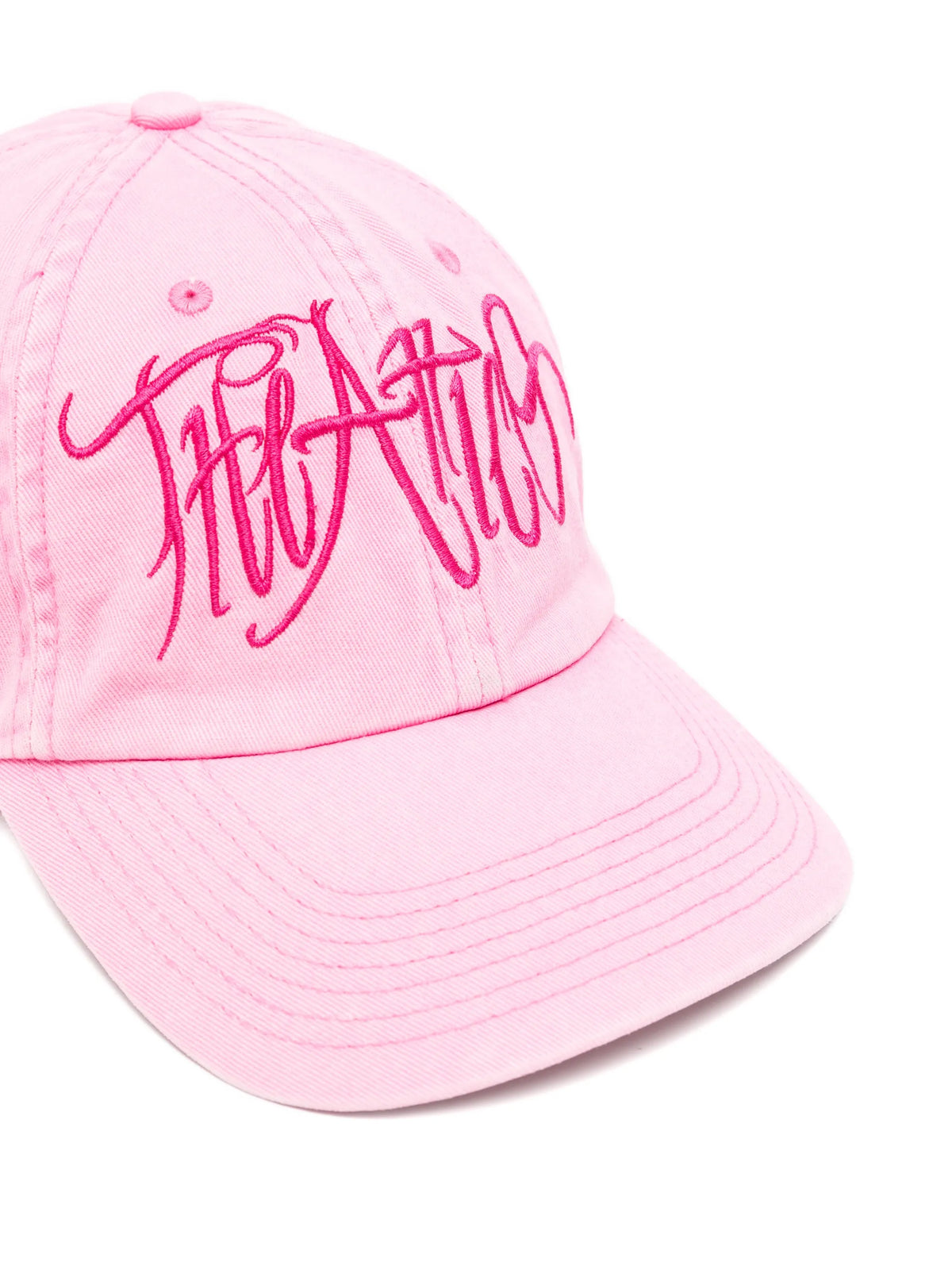 faded pink cap