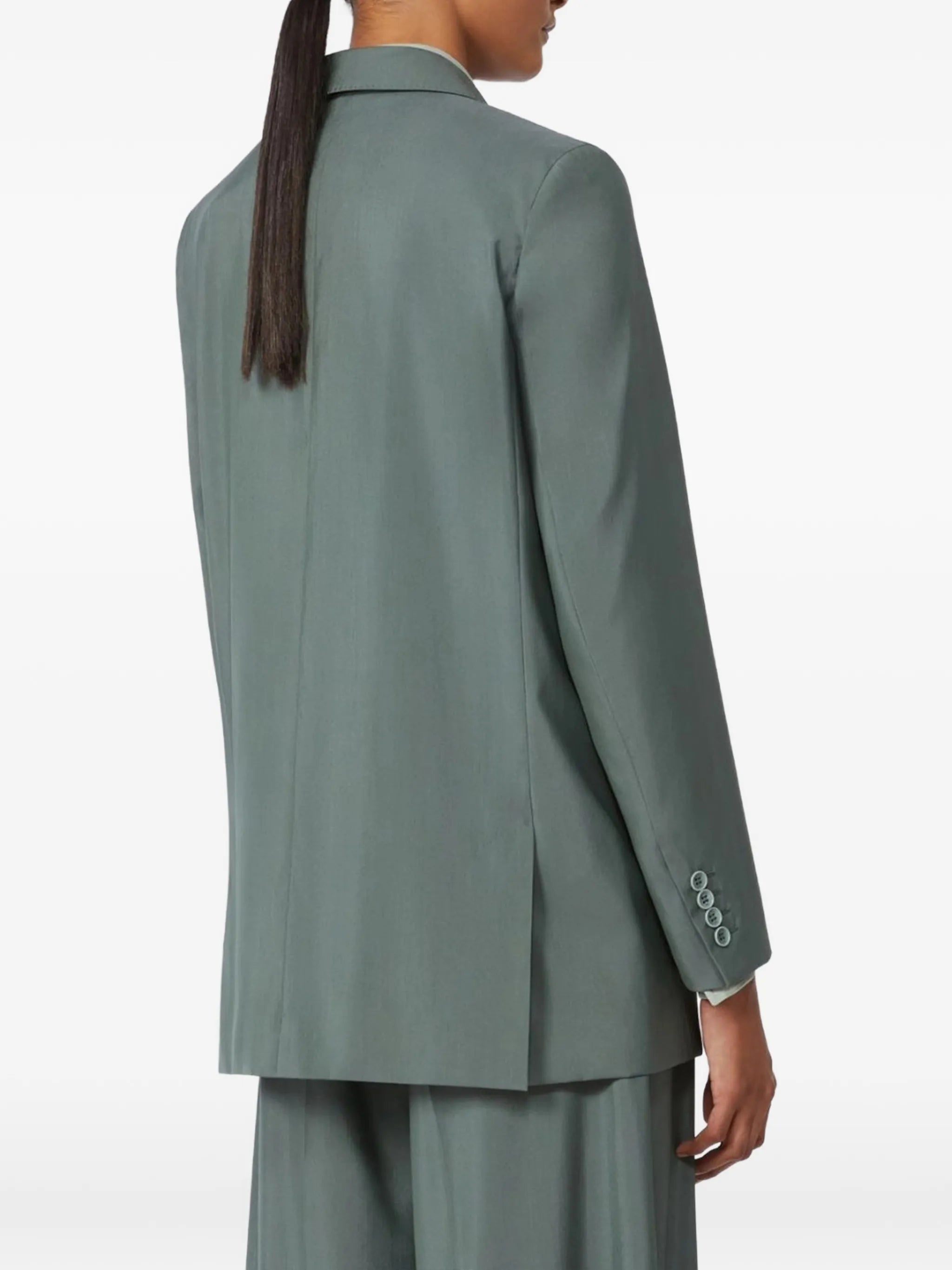 double-breasted blazer