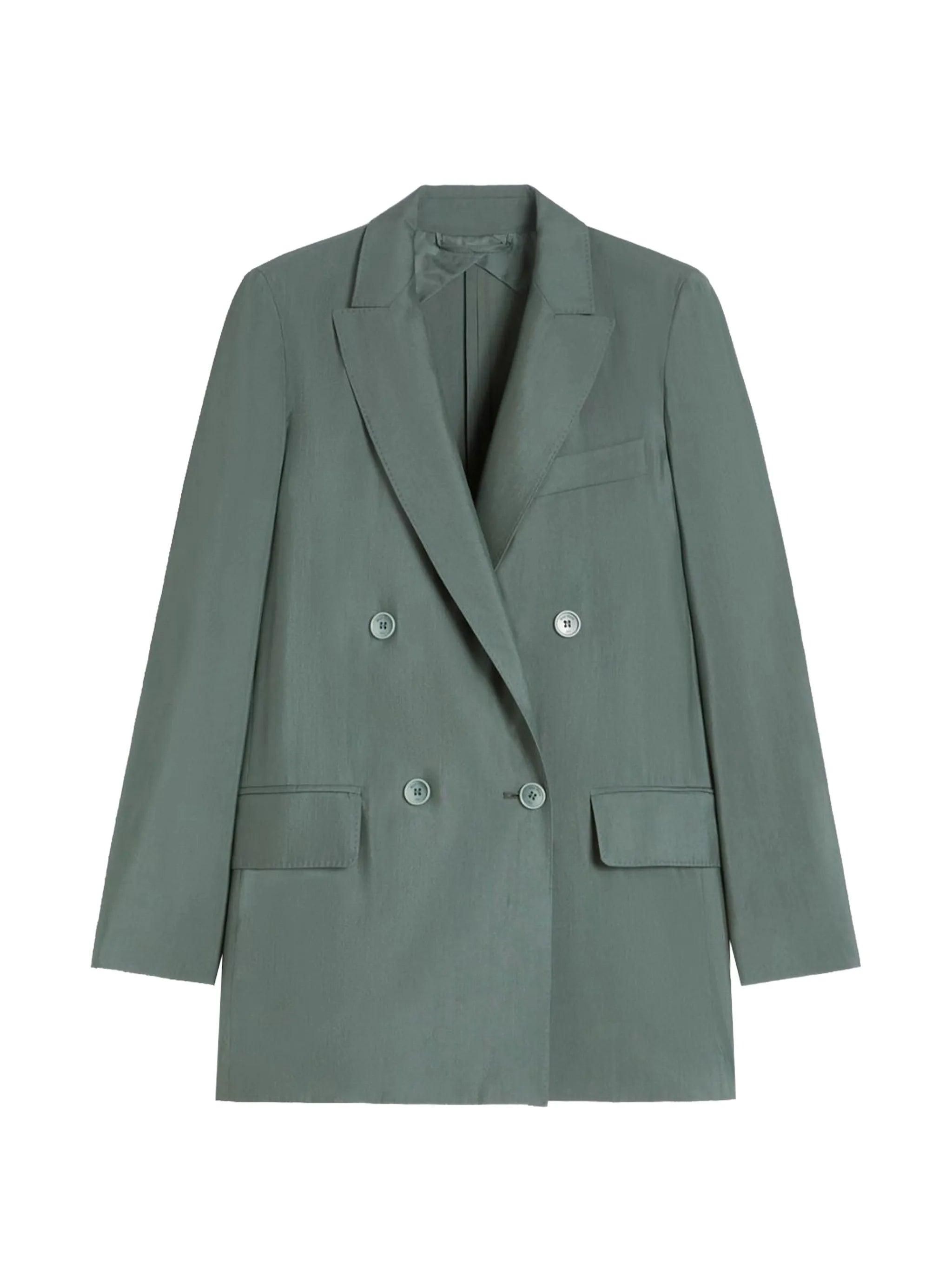 double-breasted blazer