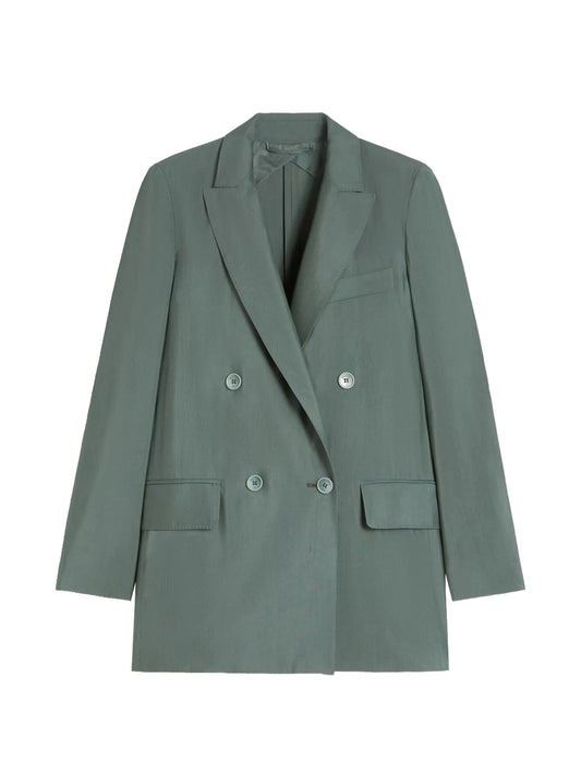 double-breasted blazer