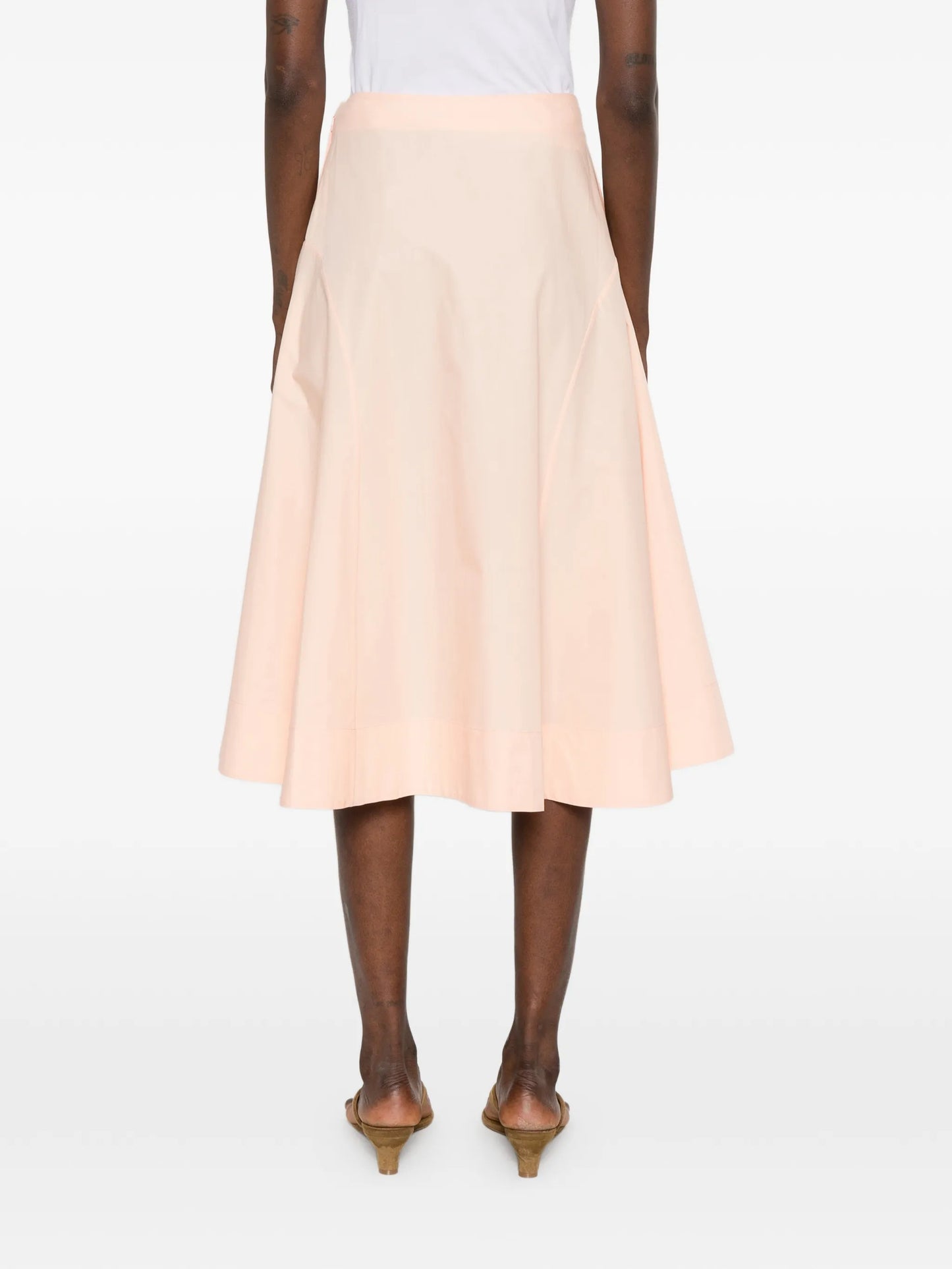 Artin panelled midi skirt