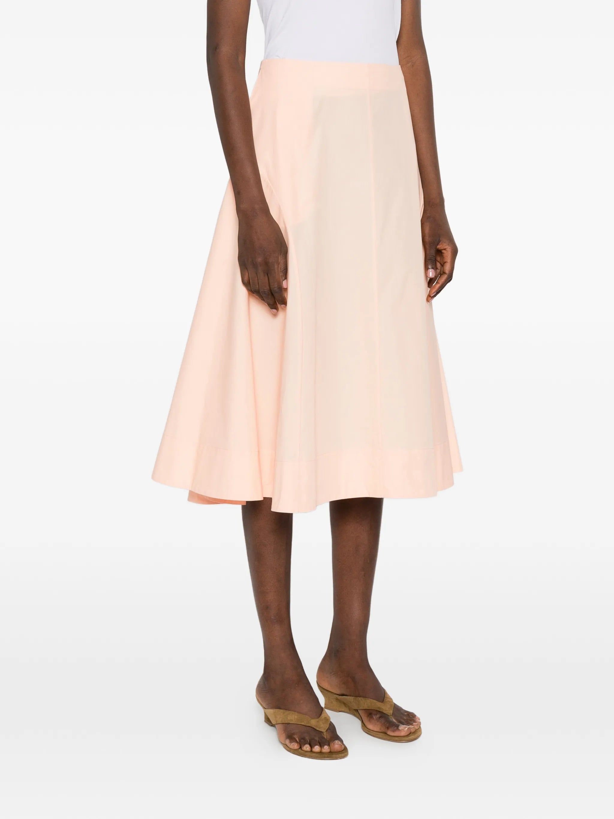 Artin panelled midi skirt