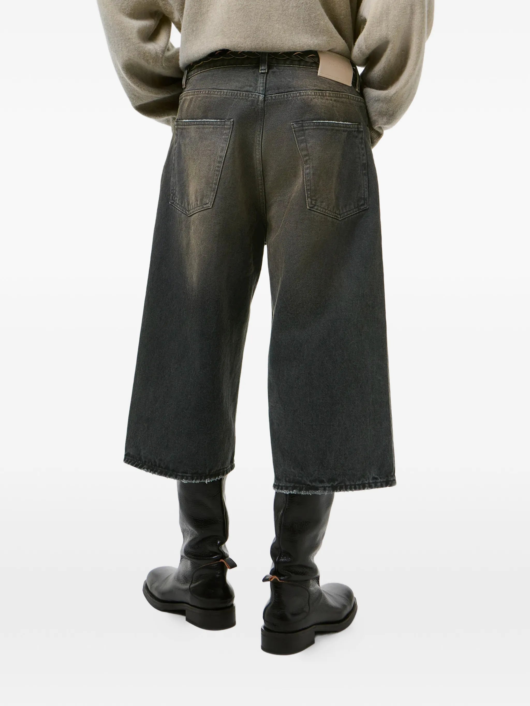 Capri cropped trousers