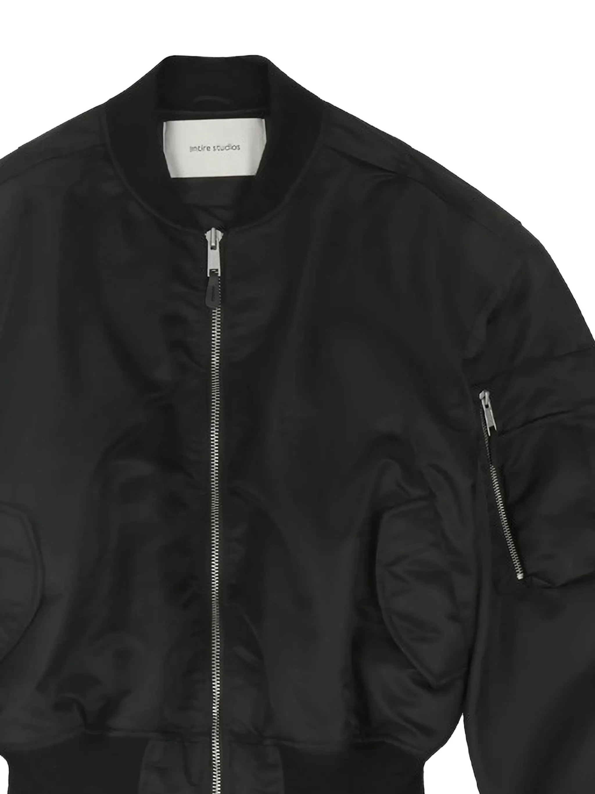 zip-up bomber jacket