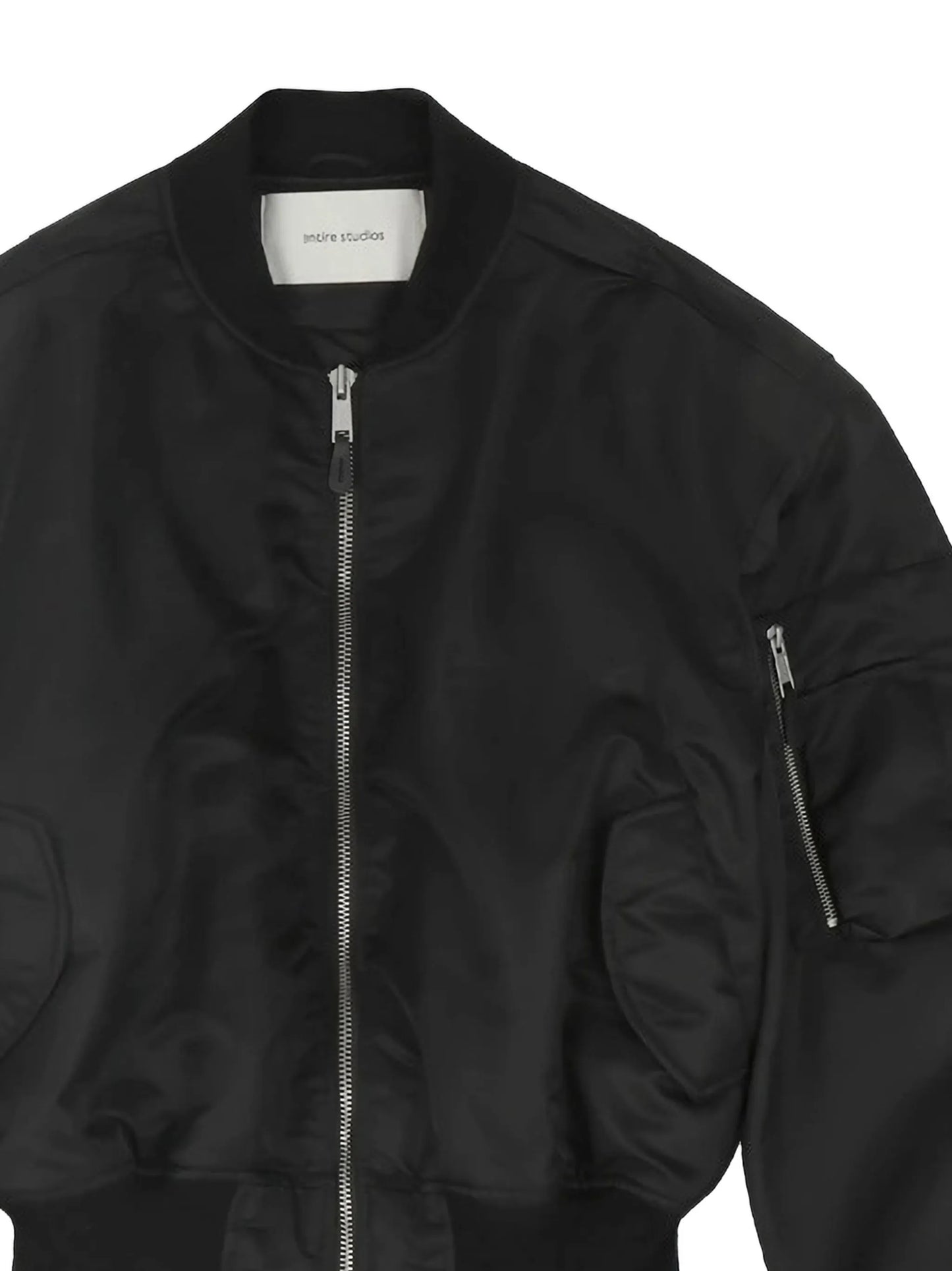 zip-up bomber jacket