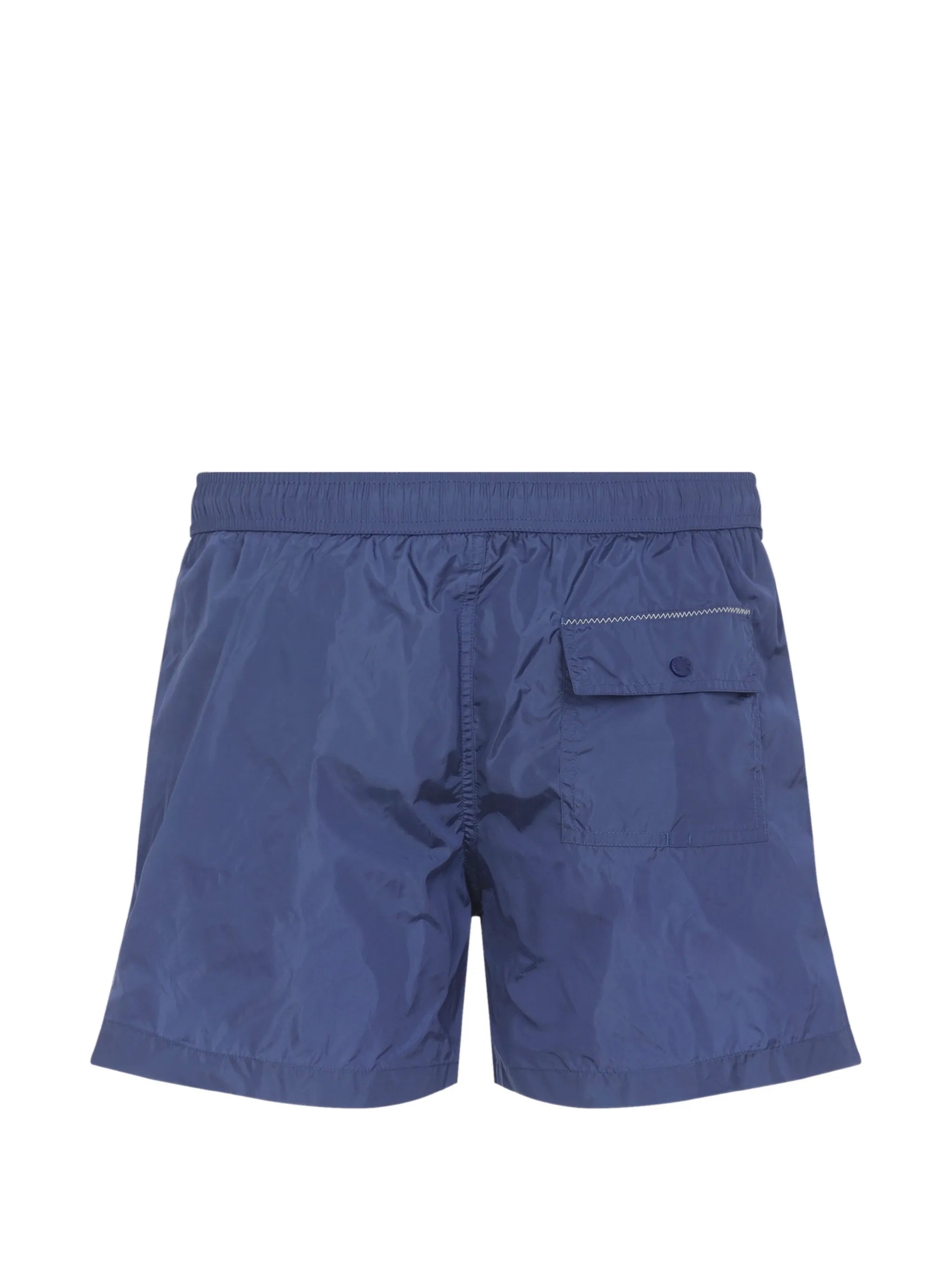 logo patch swim shorts