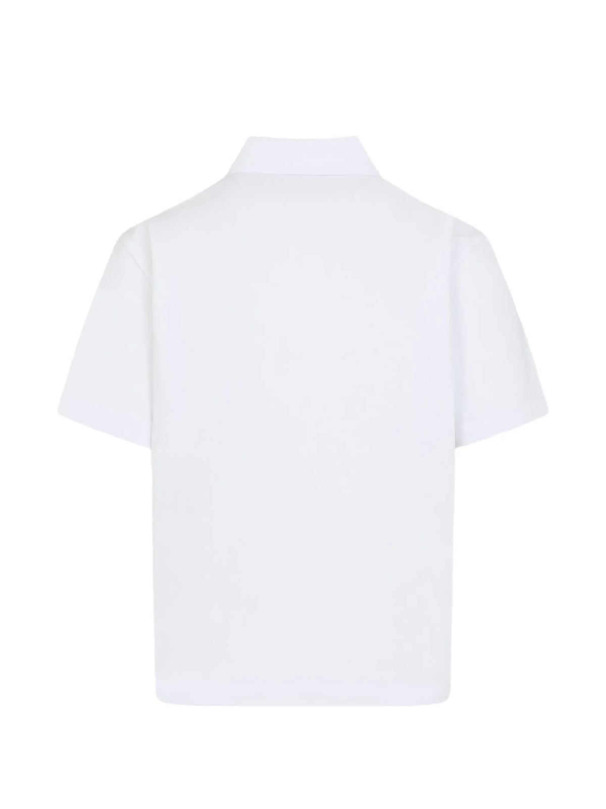 Logo cotton piquet polo shirt