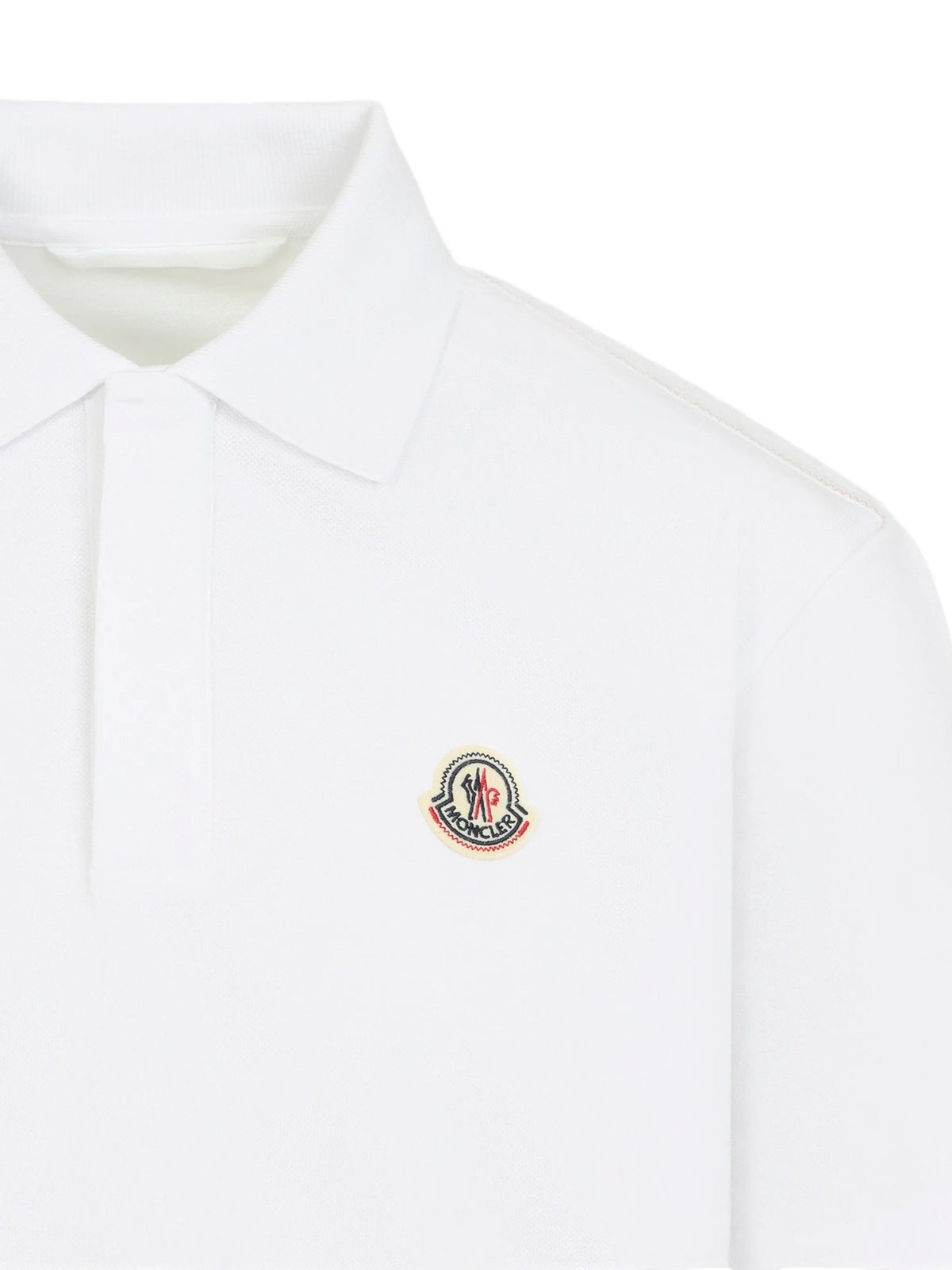 Logo cotton piquet polo shirt