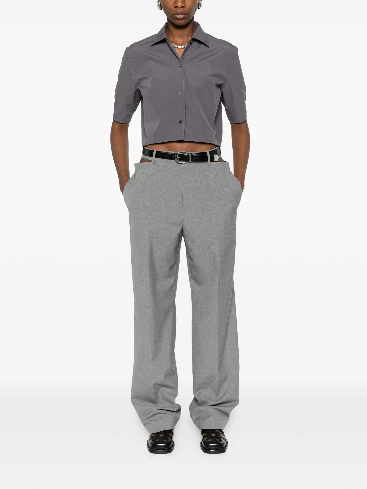 cropped shirt