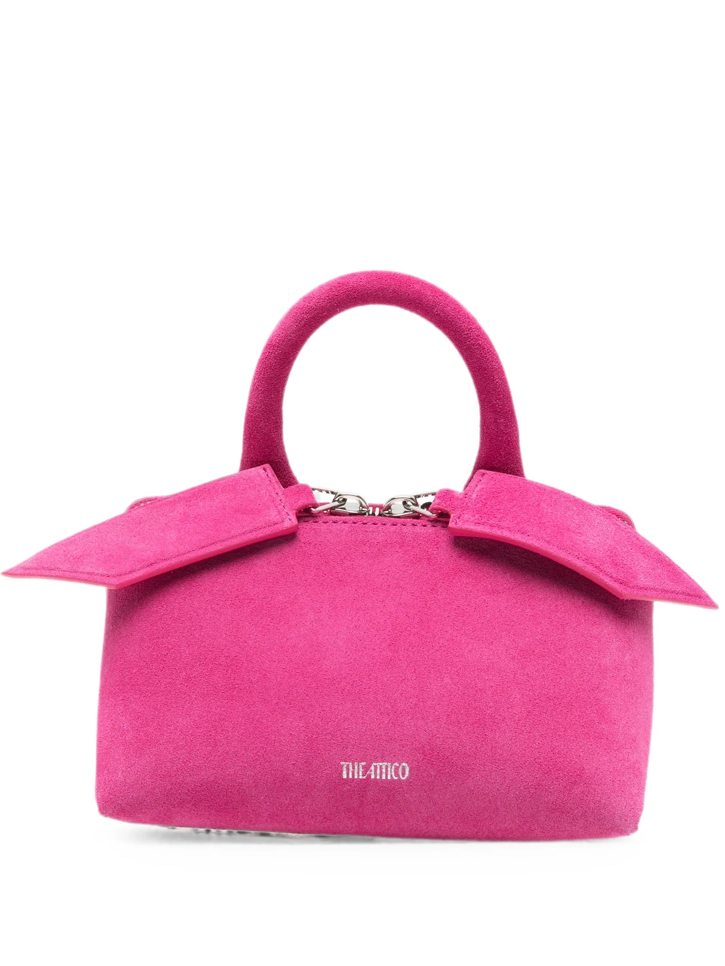 mini Friday suede top-handle tote bag