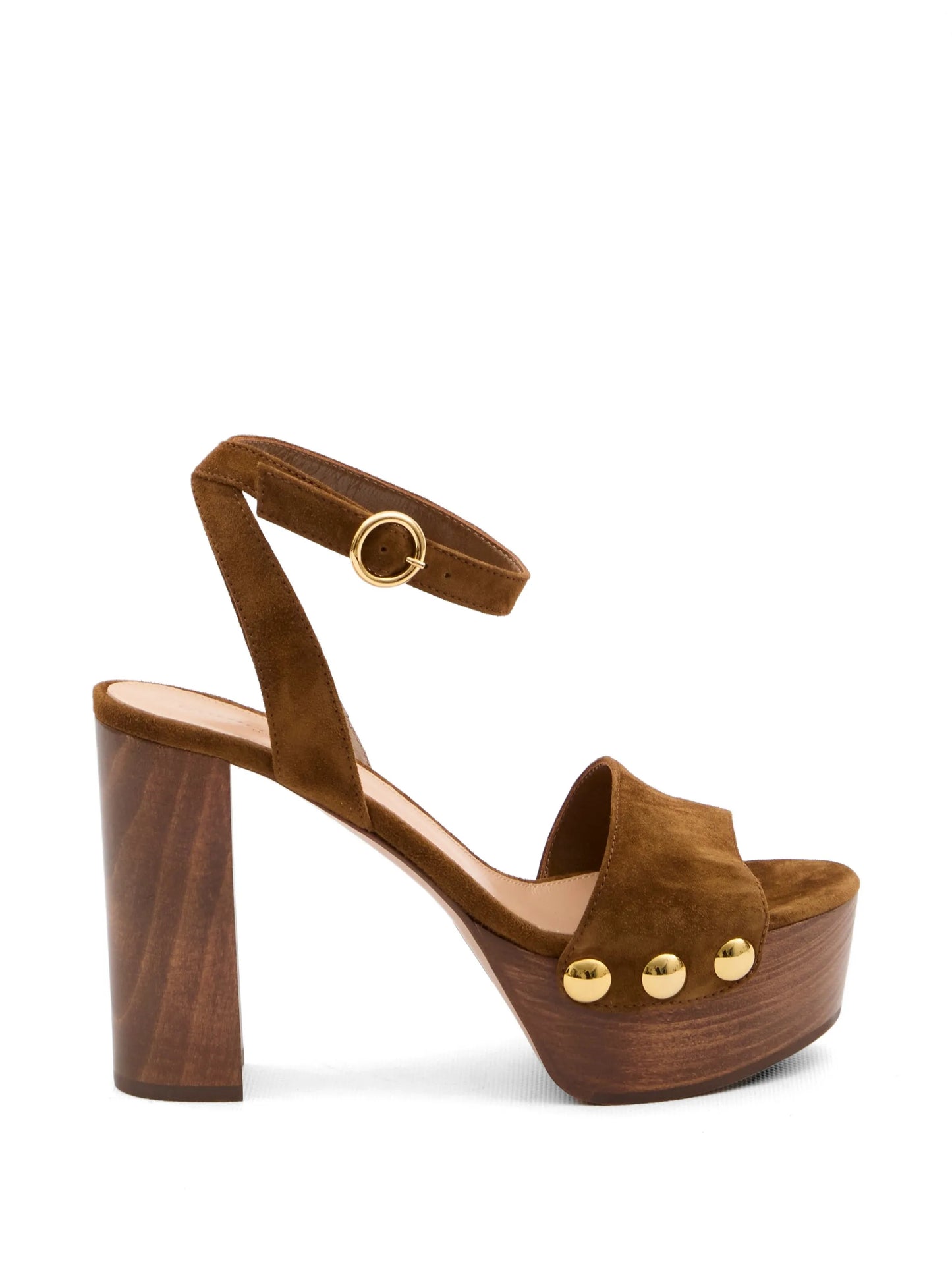 Ardèa metallic studded sandals