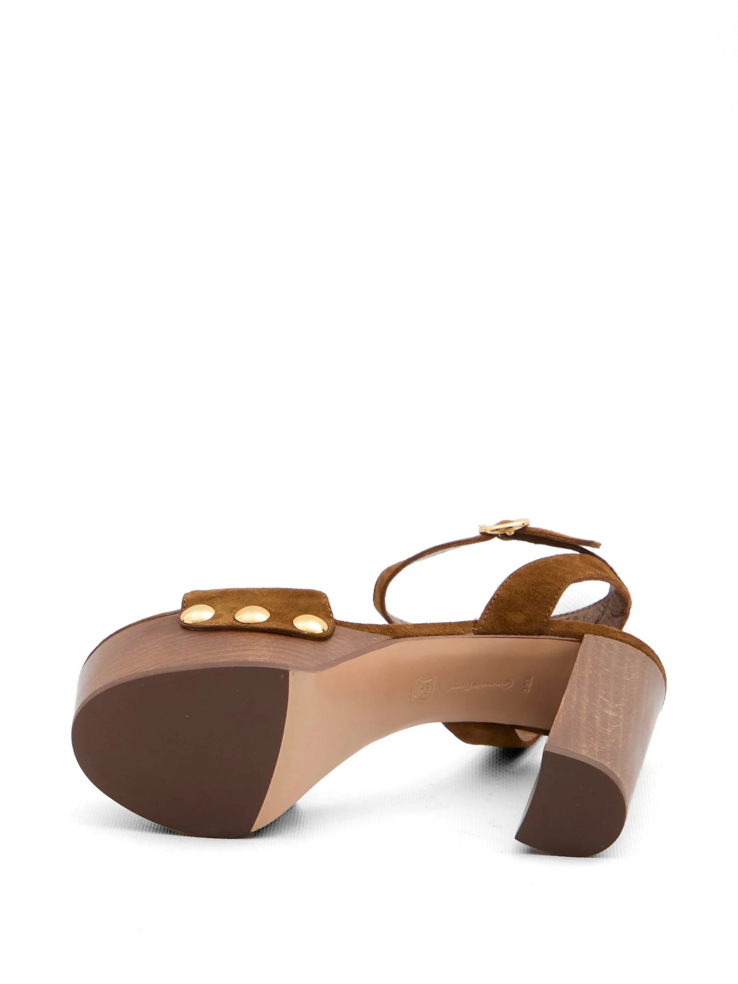 Ardèa metallic studded sandals