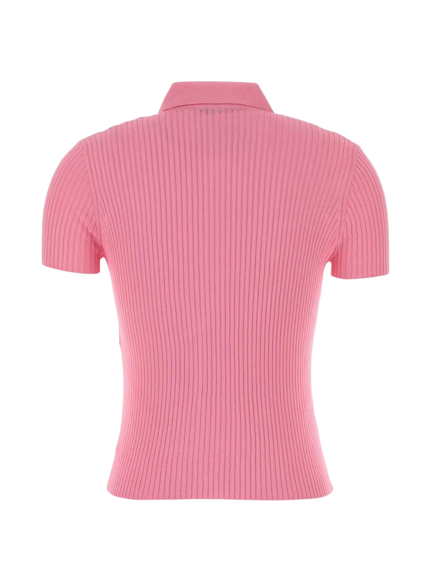 buttoned ribbed shirt