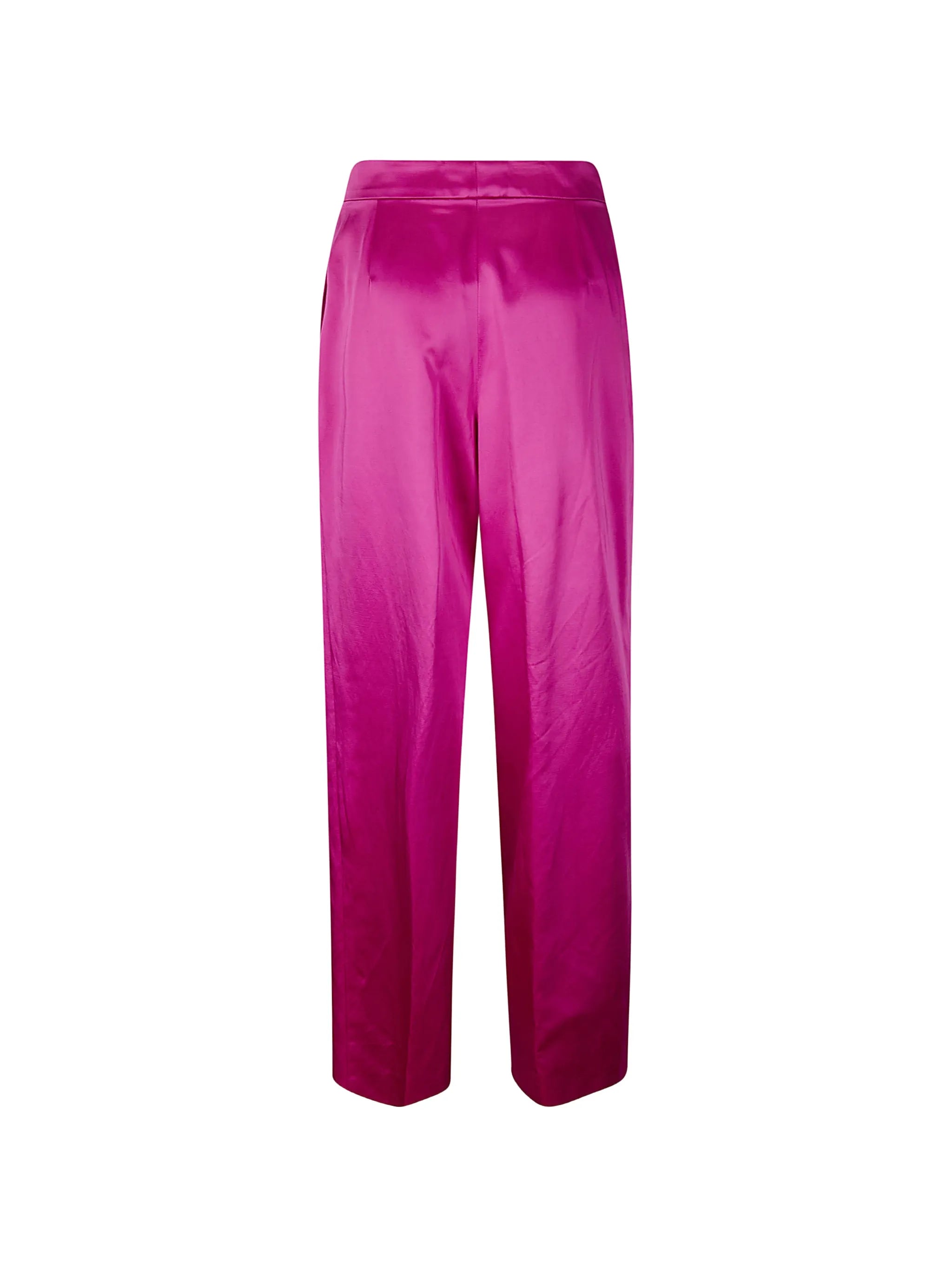 pleated button trousers