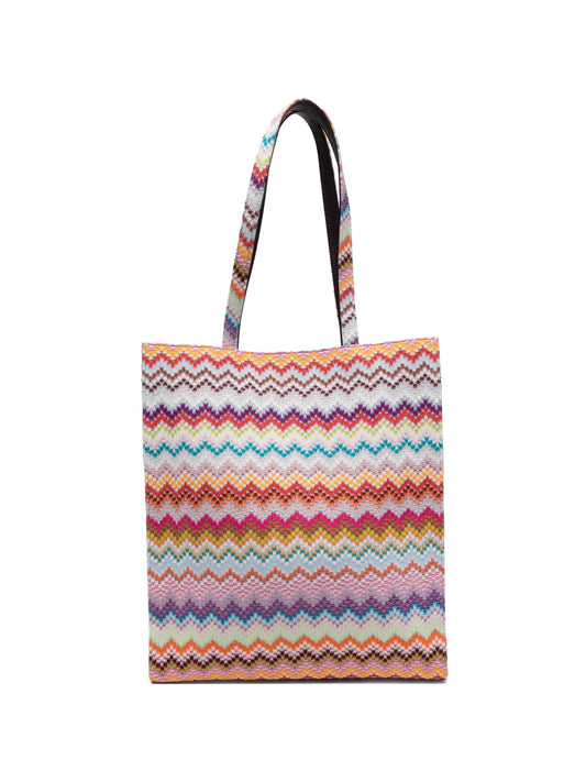 zig zag shoulder bag